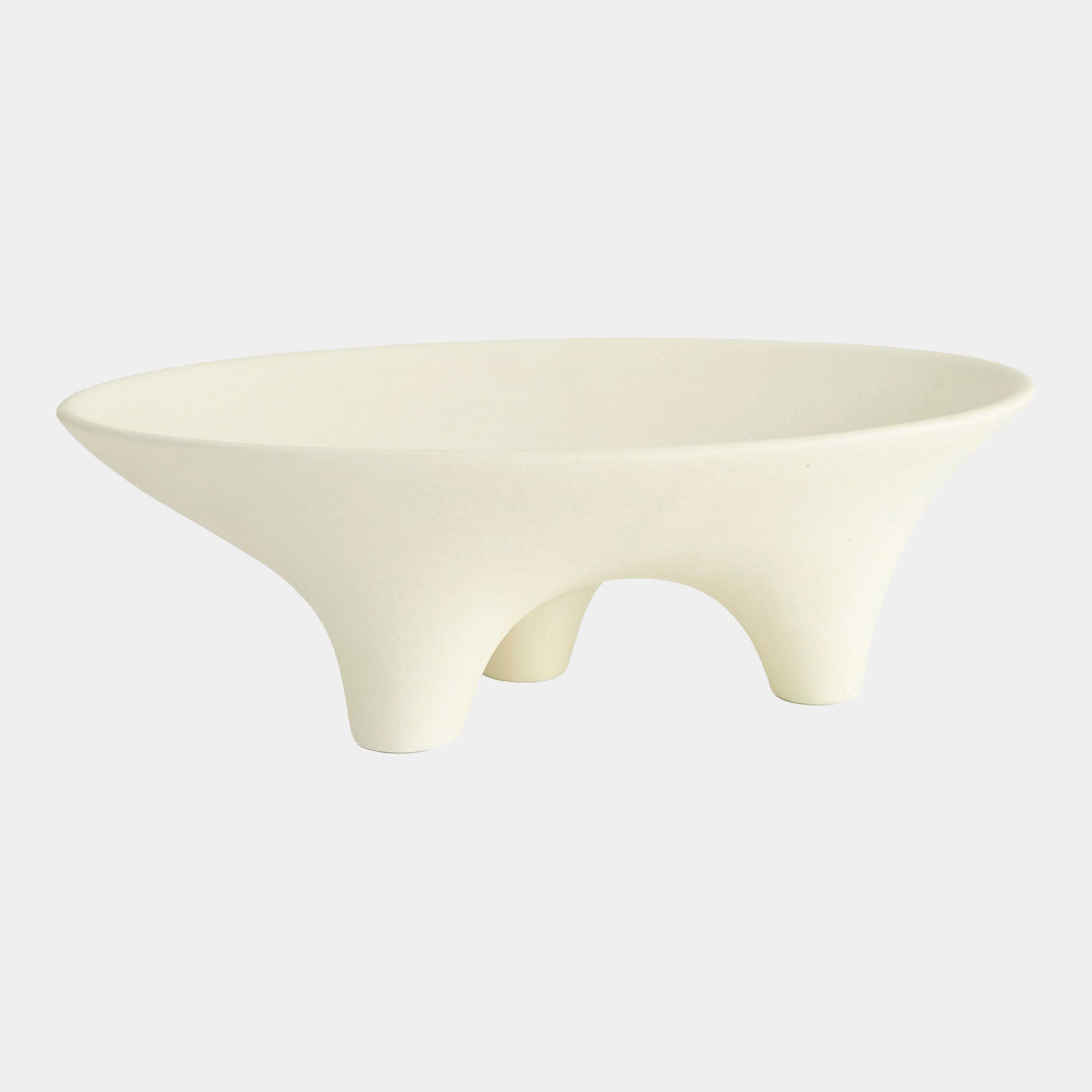 Opus Triple Leg Bowl-Ivory