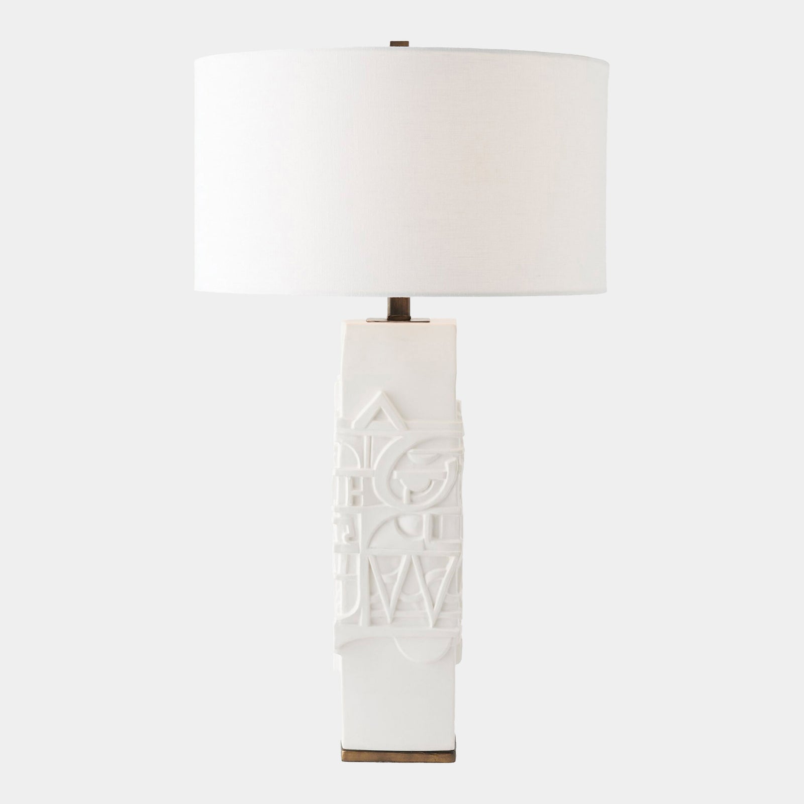 Totem Lamp-Matte White