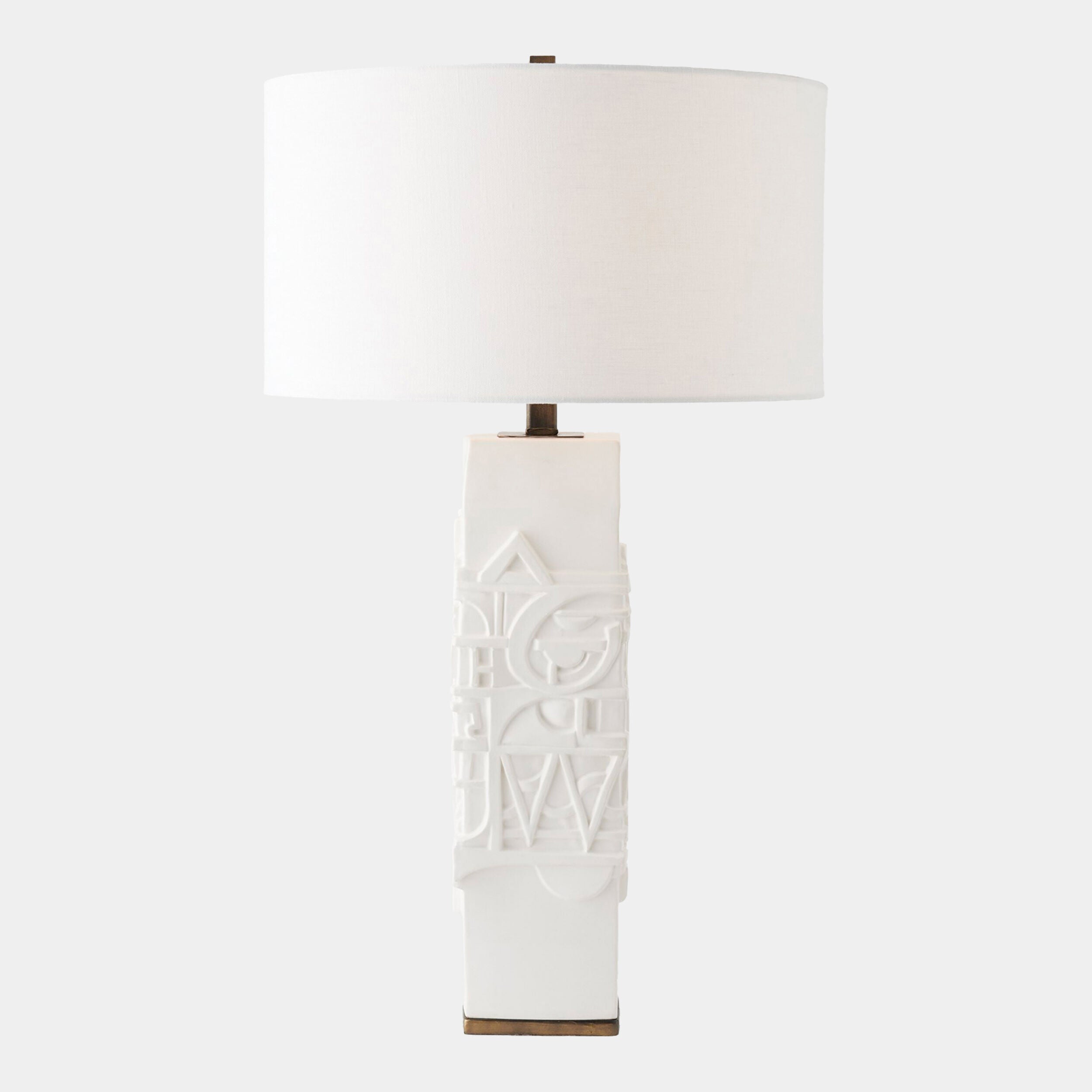 Totem Lamp-Matte White