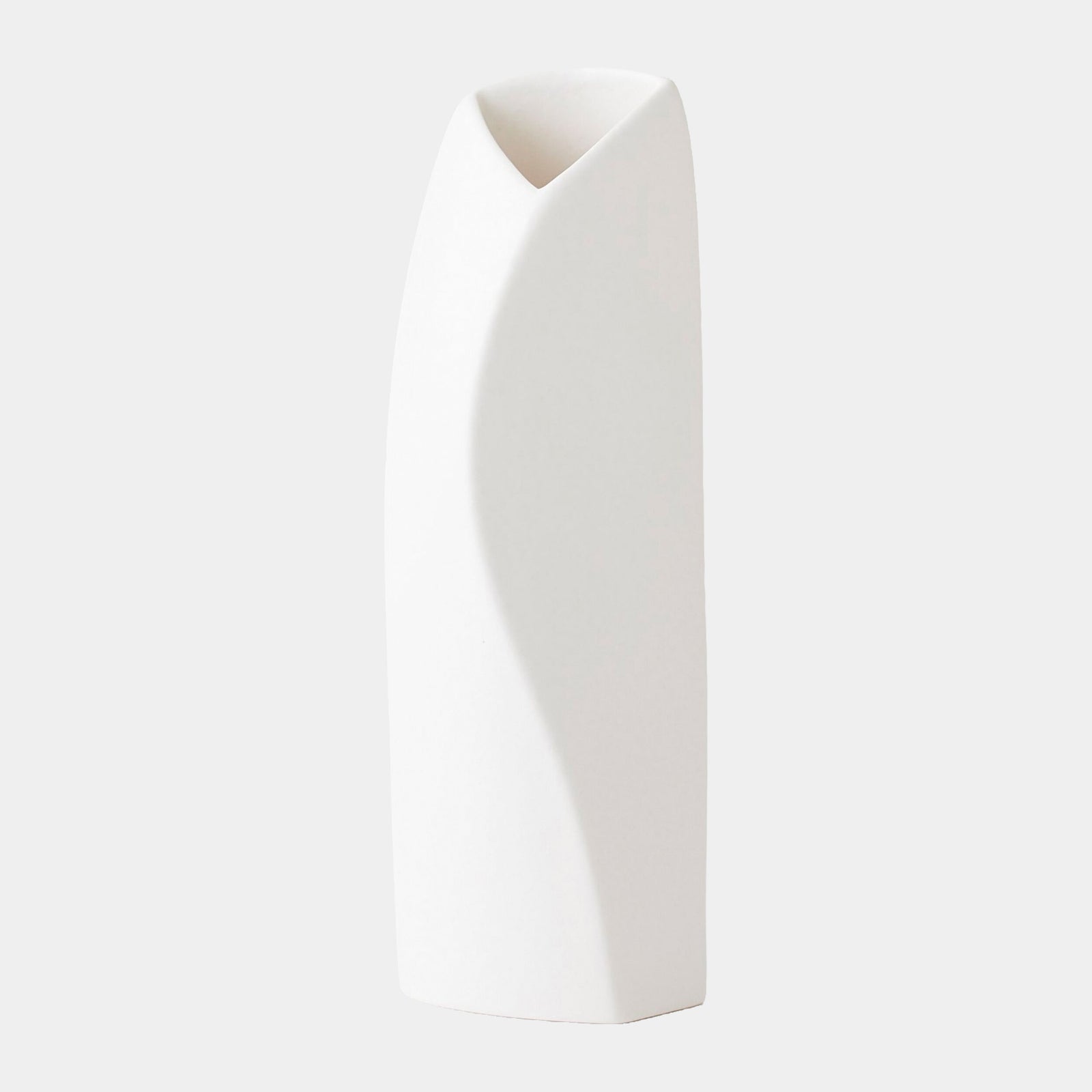 Willow Vase-White-Med