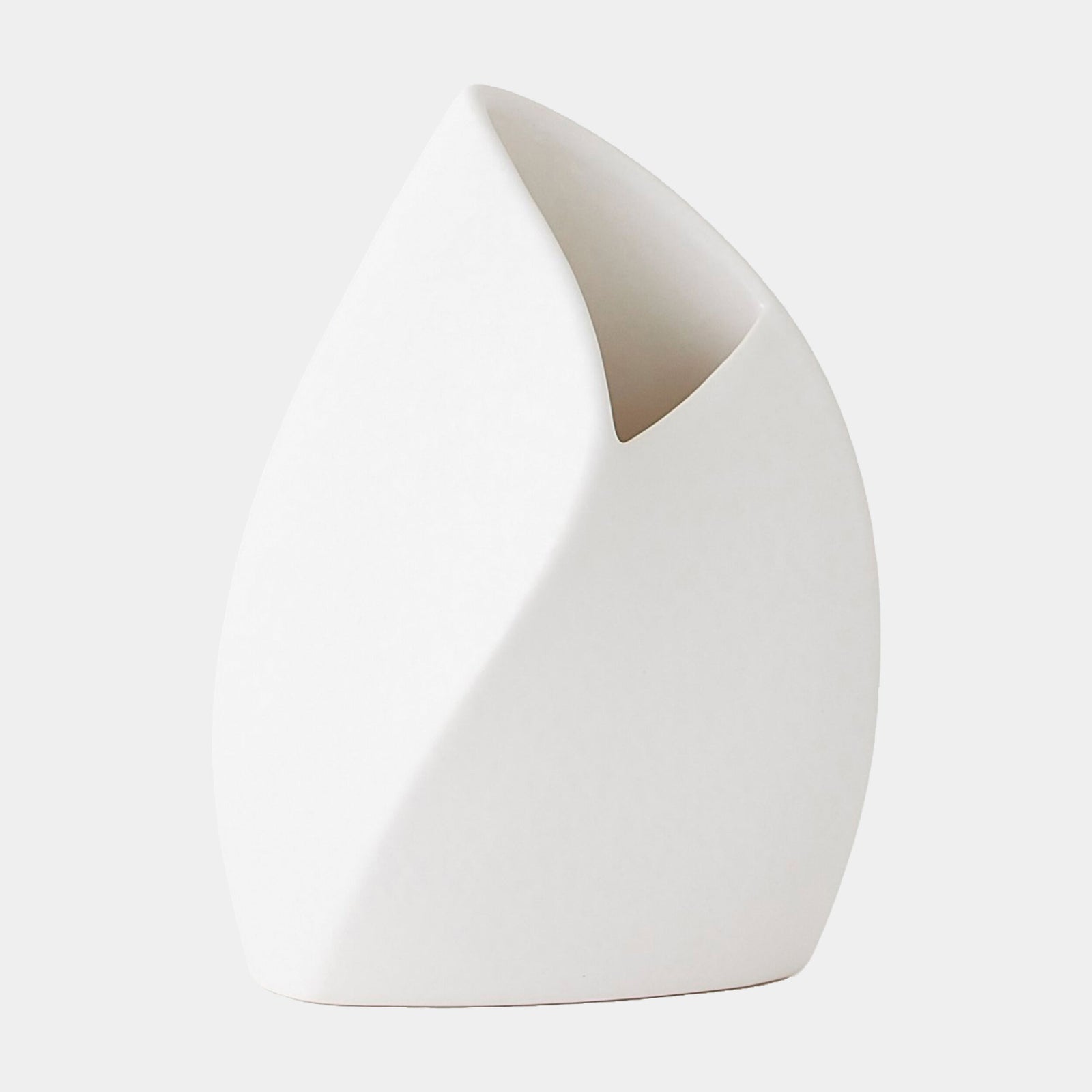 Willow Vase-White-Sm