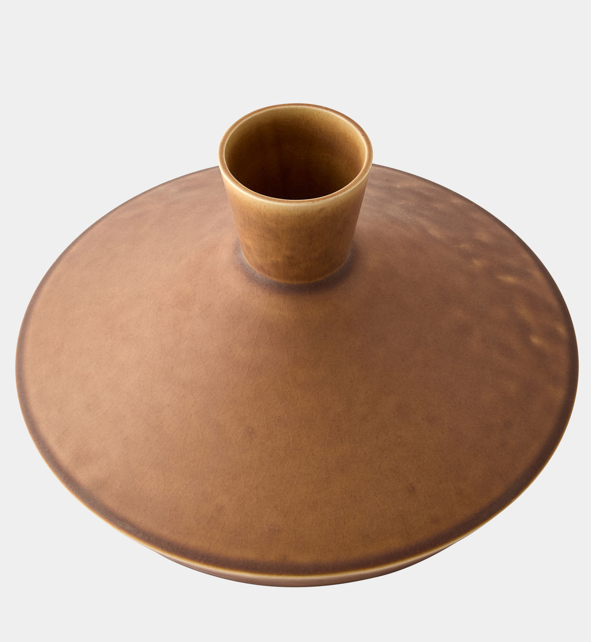Modern Vase-Rust-Squat