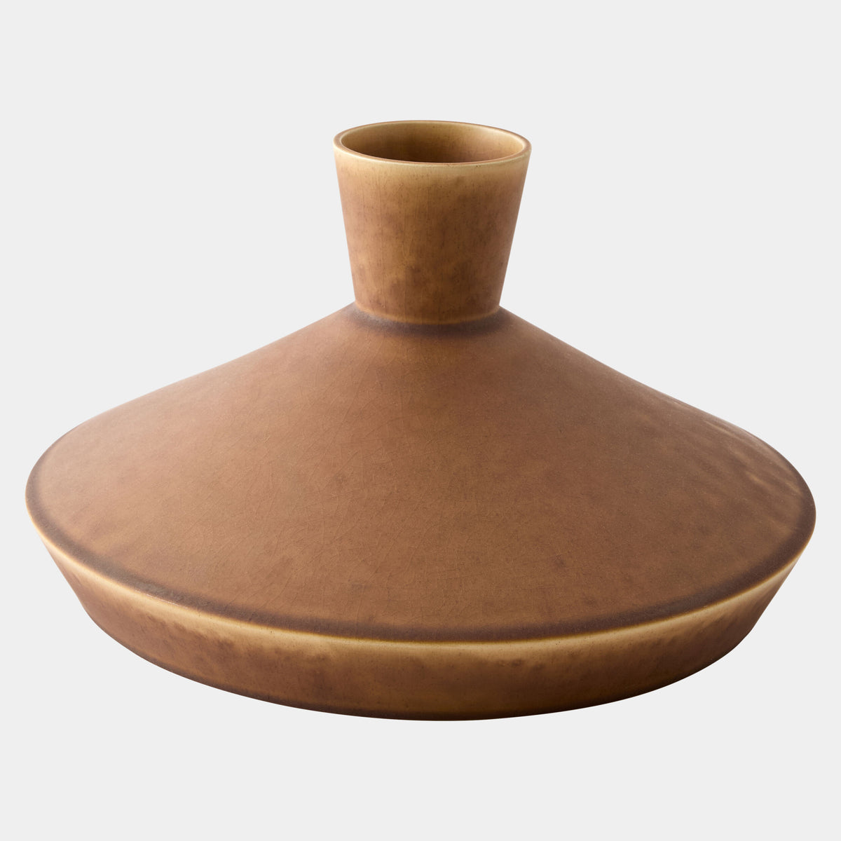 Modern Vase-Rust-Squat