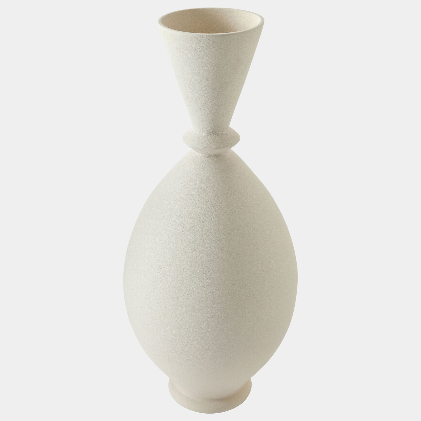 Villa Vase-White-Sm