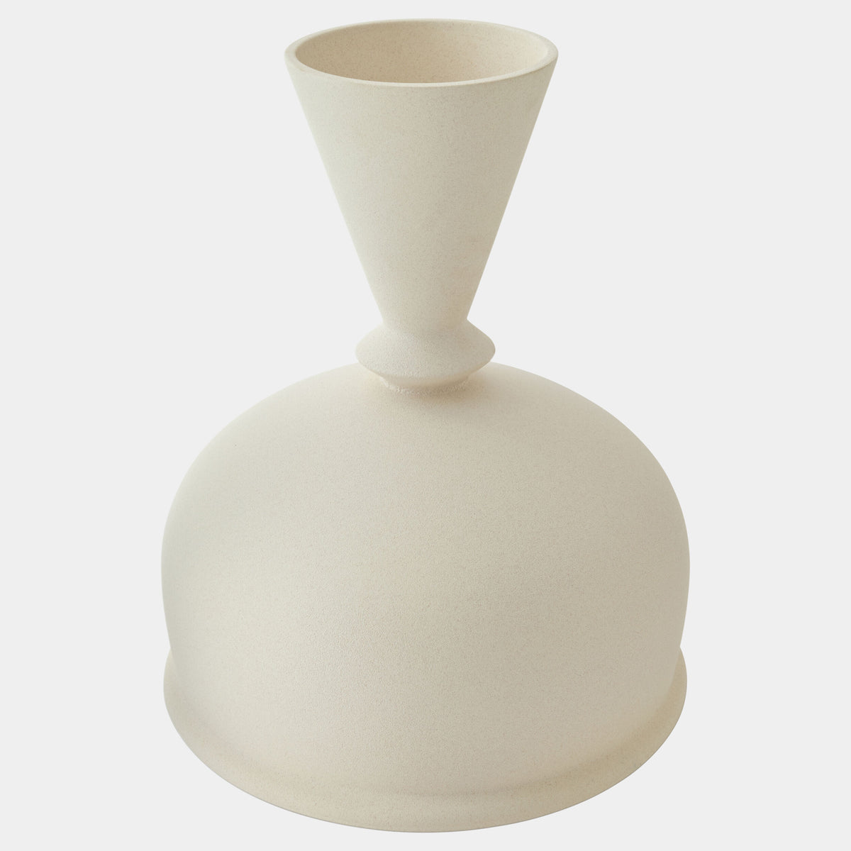 Villa Vase-White-Squat