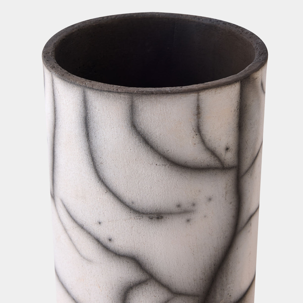 Trophy Vase-Naked Raku-Tall