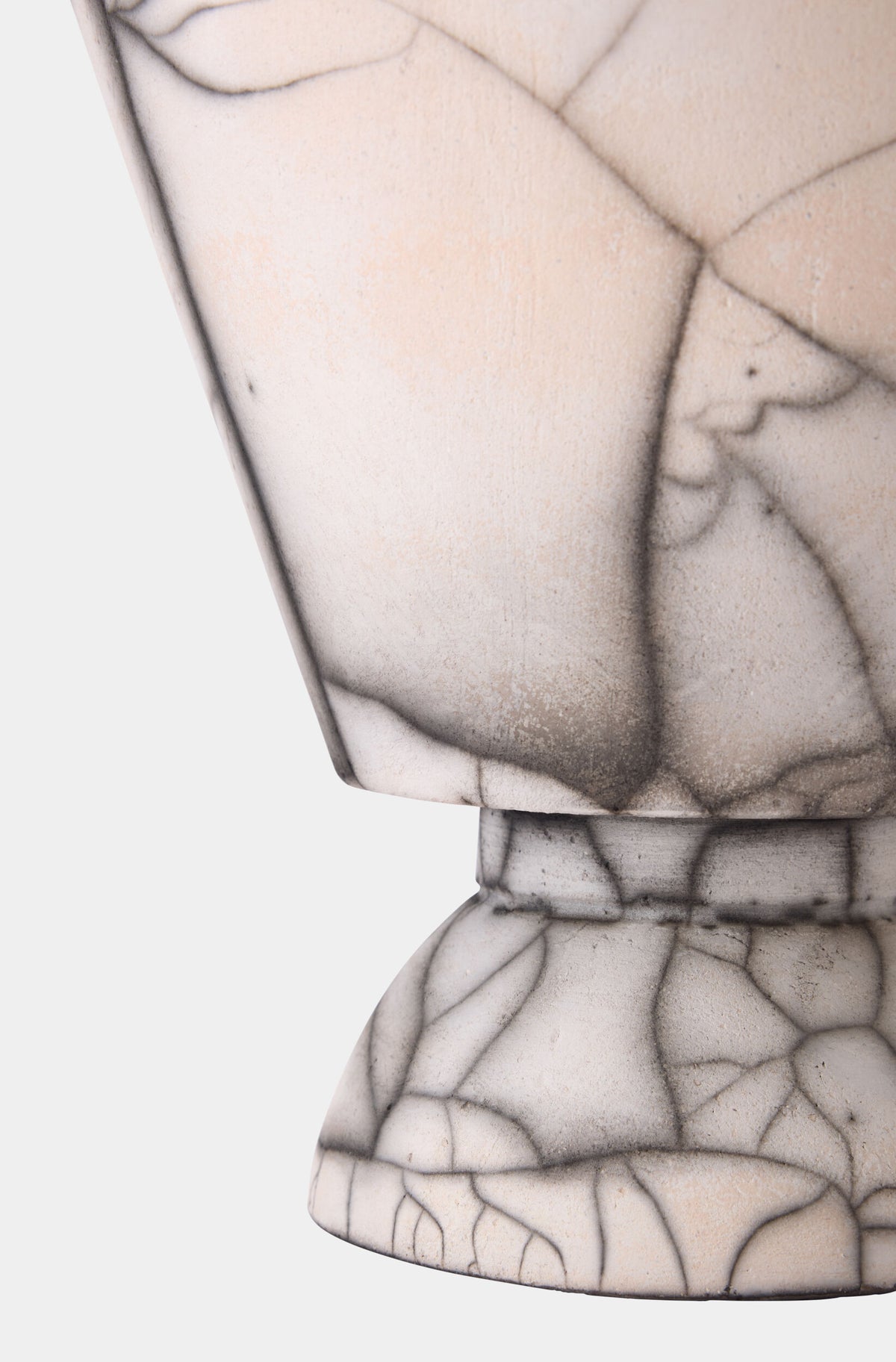 Trophy Vase-Naked Raku-Short