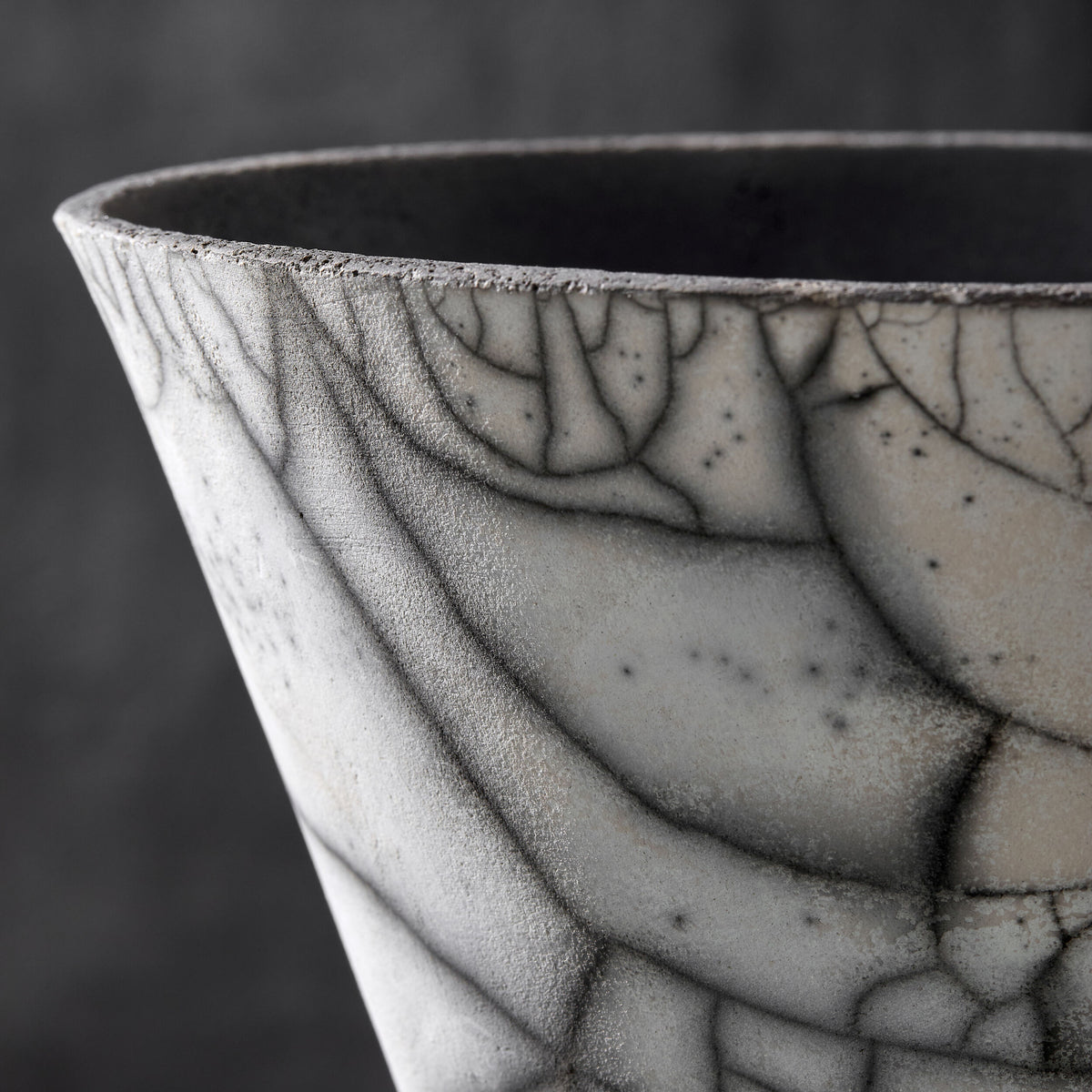 Trophy Vase-Naked Raku-Short