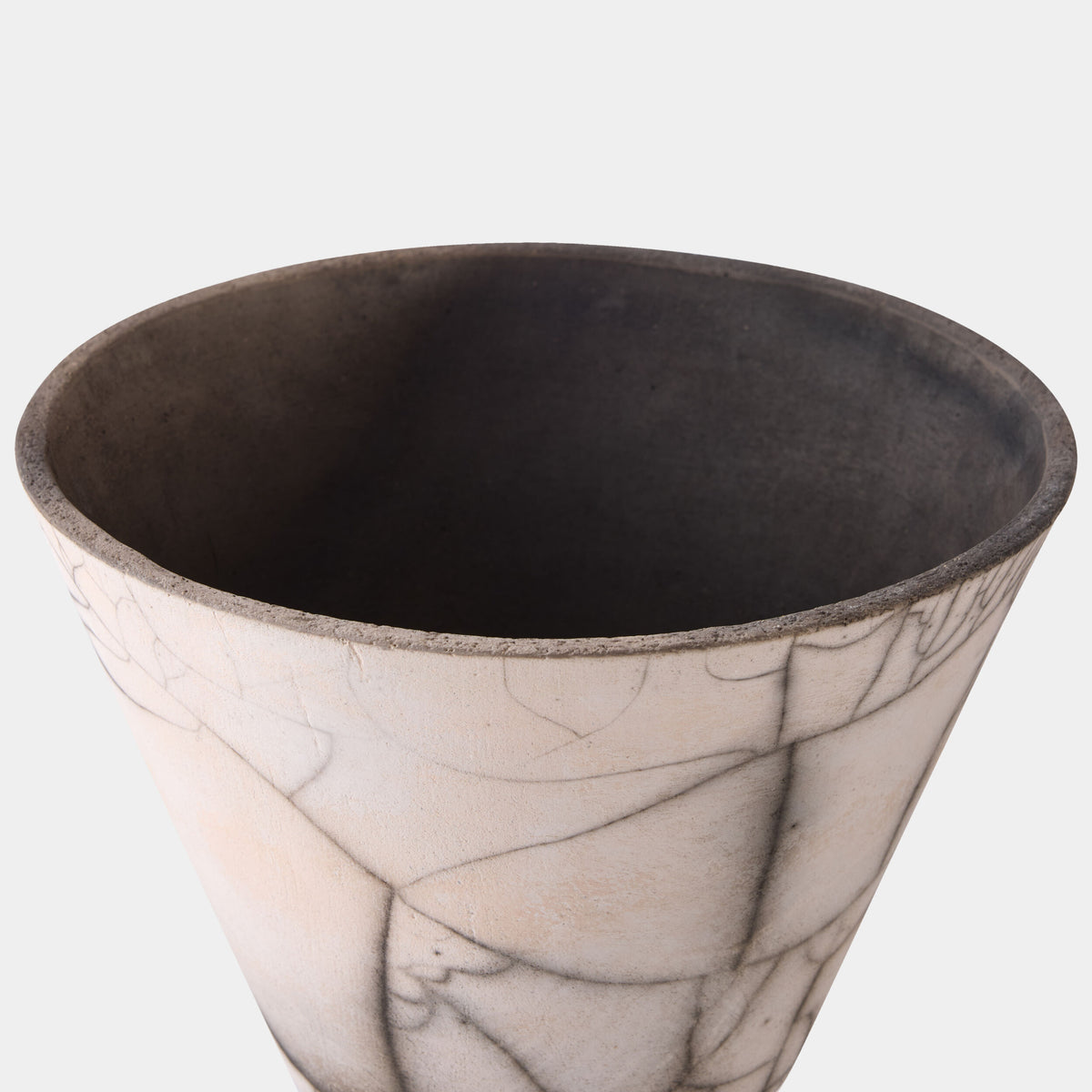 Trophy Vase-Naked Raku-Short