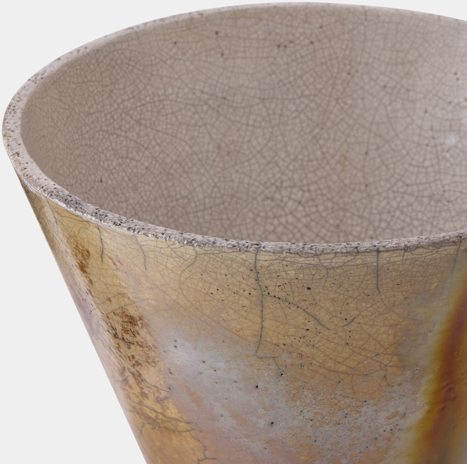Trophy Vase-Iridescent-Short