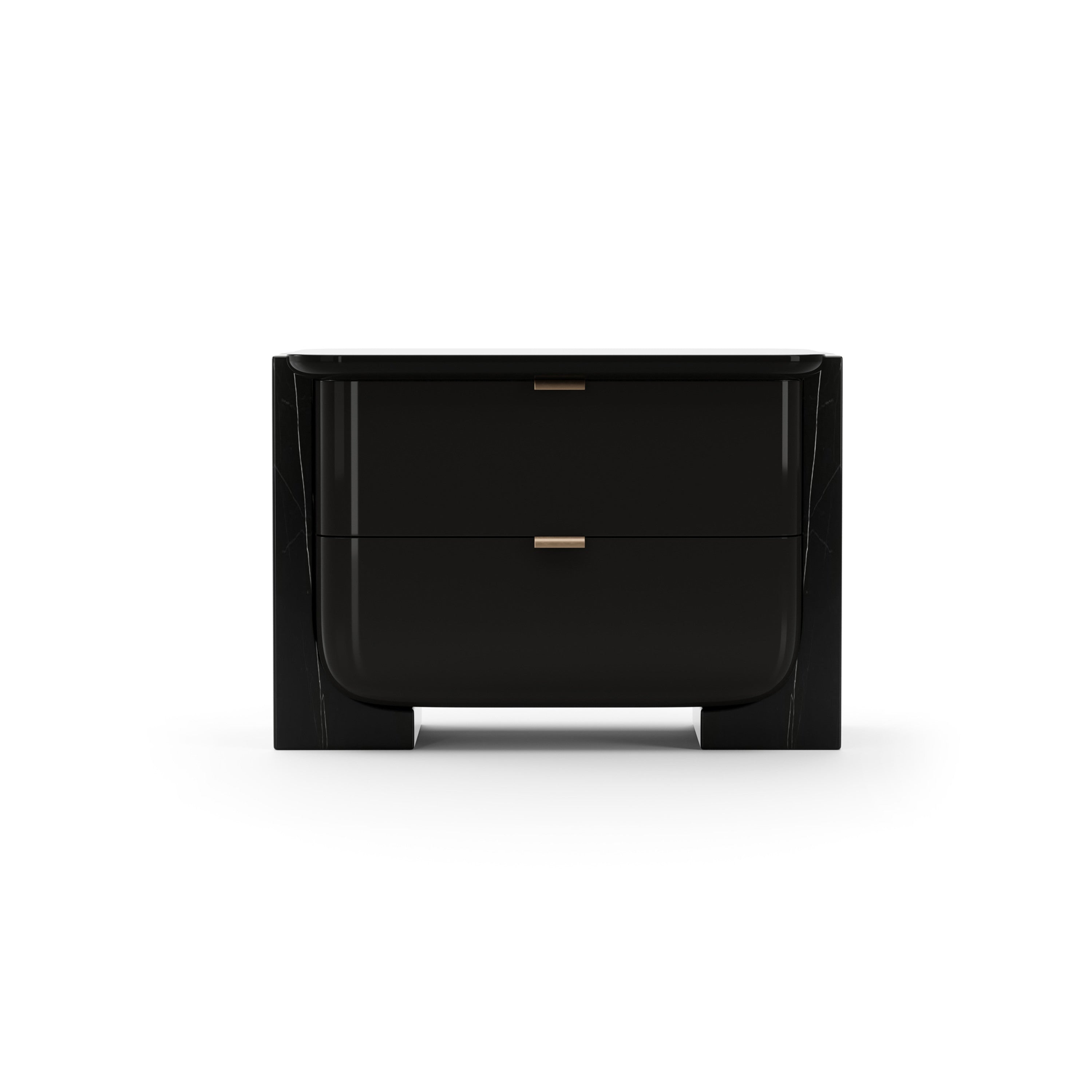 Overlap Large Nightstand Dark – Nightstands by Caracole | Sutter & Vale