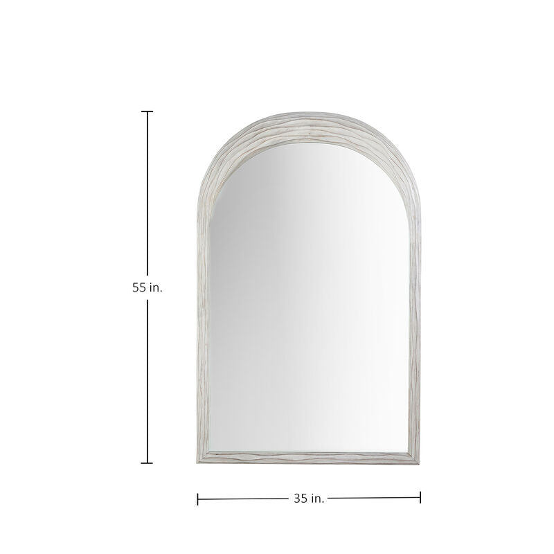 Swell Mirror - White