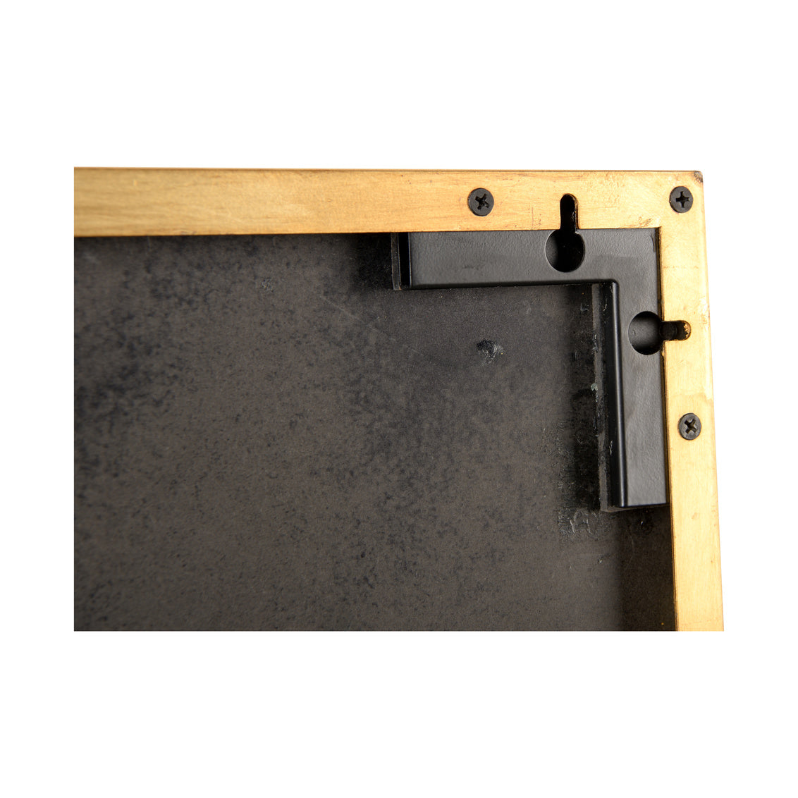 Madison Marbleized Mirror - Brass in 46.5 / Metal - Chelsea House