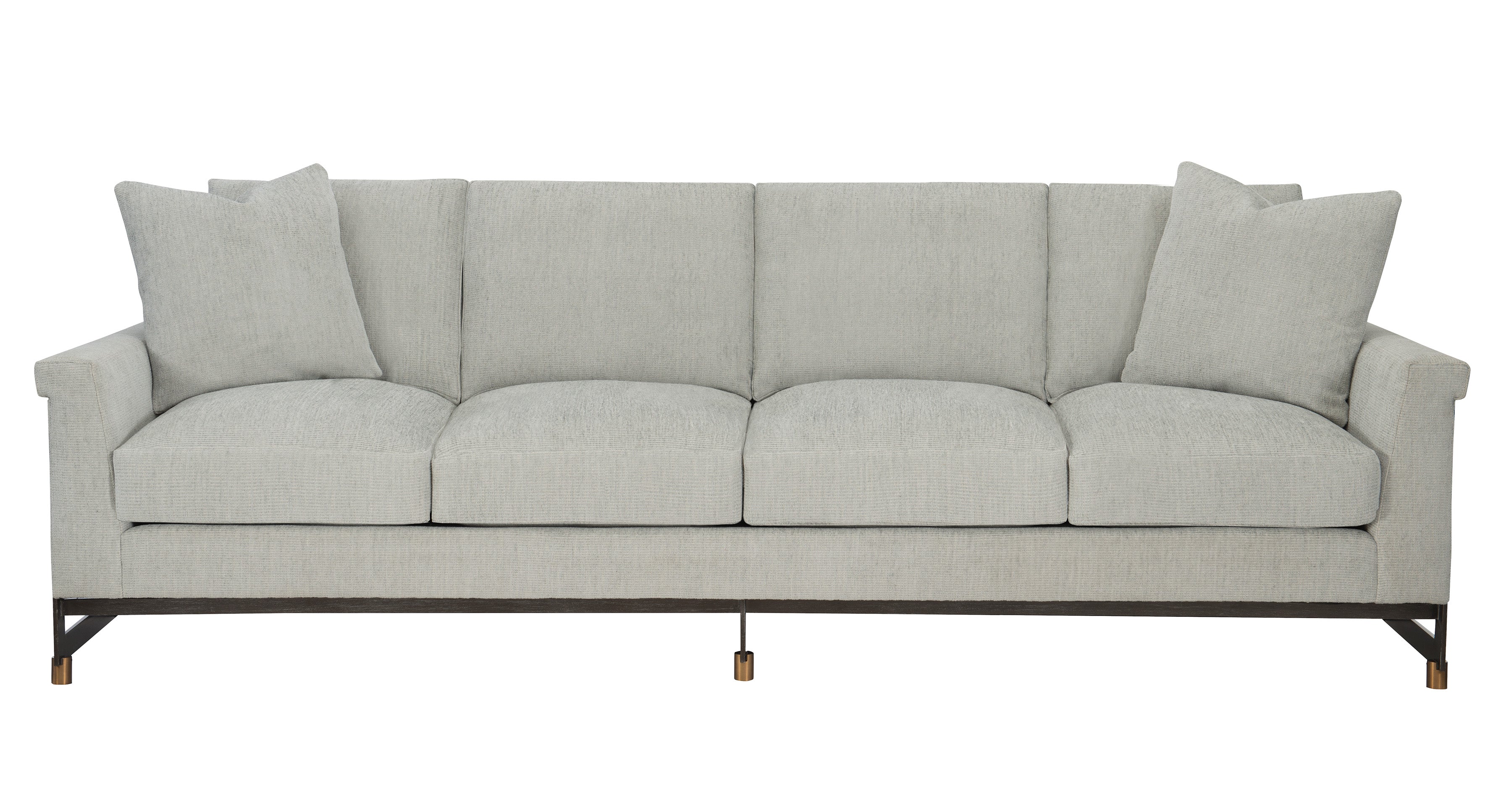 CRADLE SOFA 118" in Metal - Hickory Chair