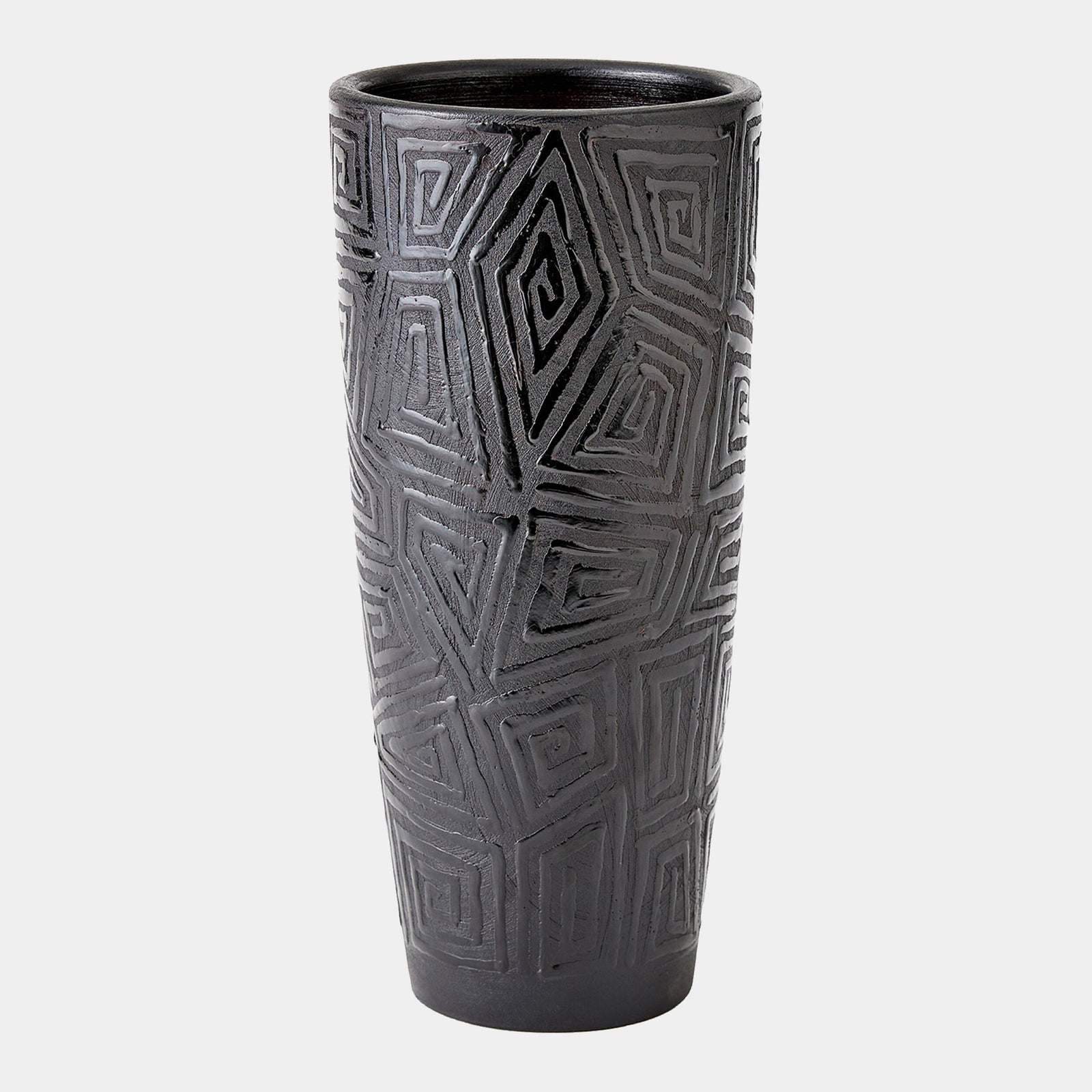 Amazonas Vase-Black