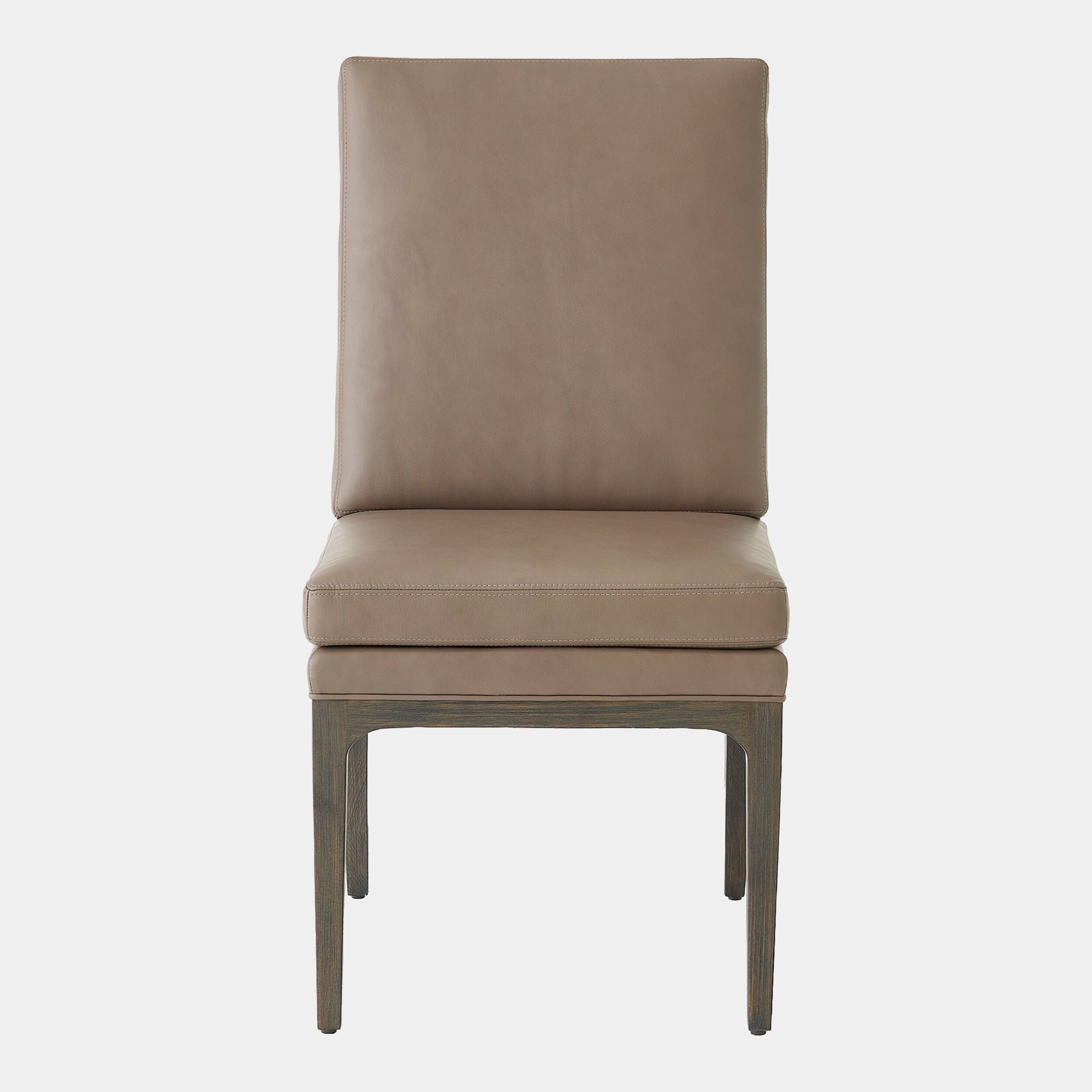 Abbott Dining Chair-Gray Leather