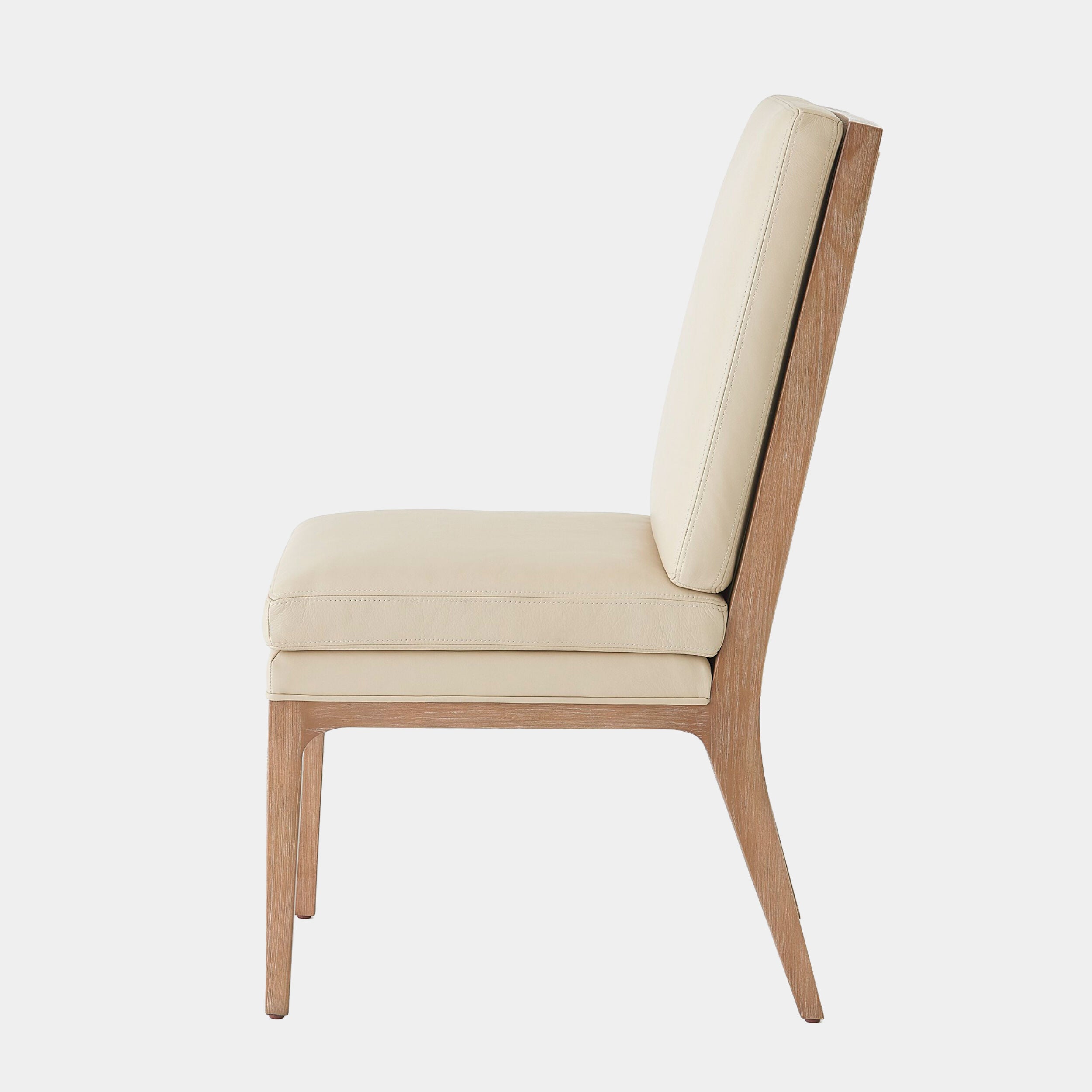 Abbott Dining Chair-Taupe Leather