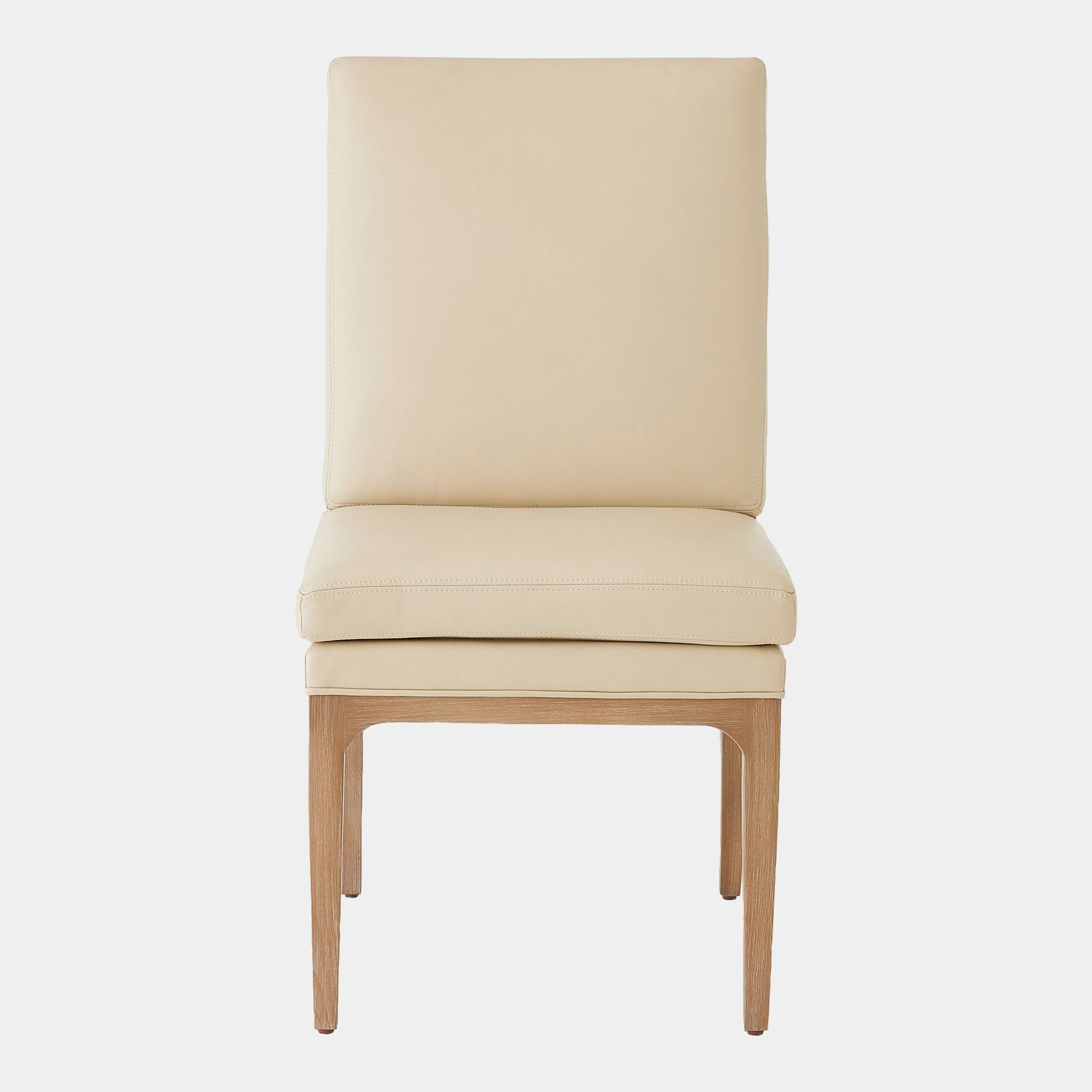 Abbott Dining Chair-Taupe Leather