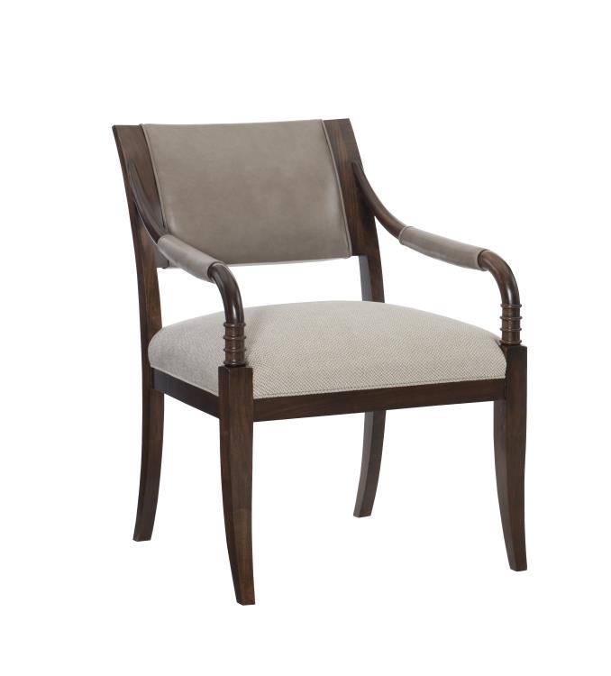 Saber Leg Dining Arm Chair