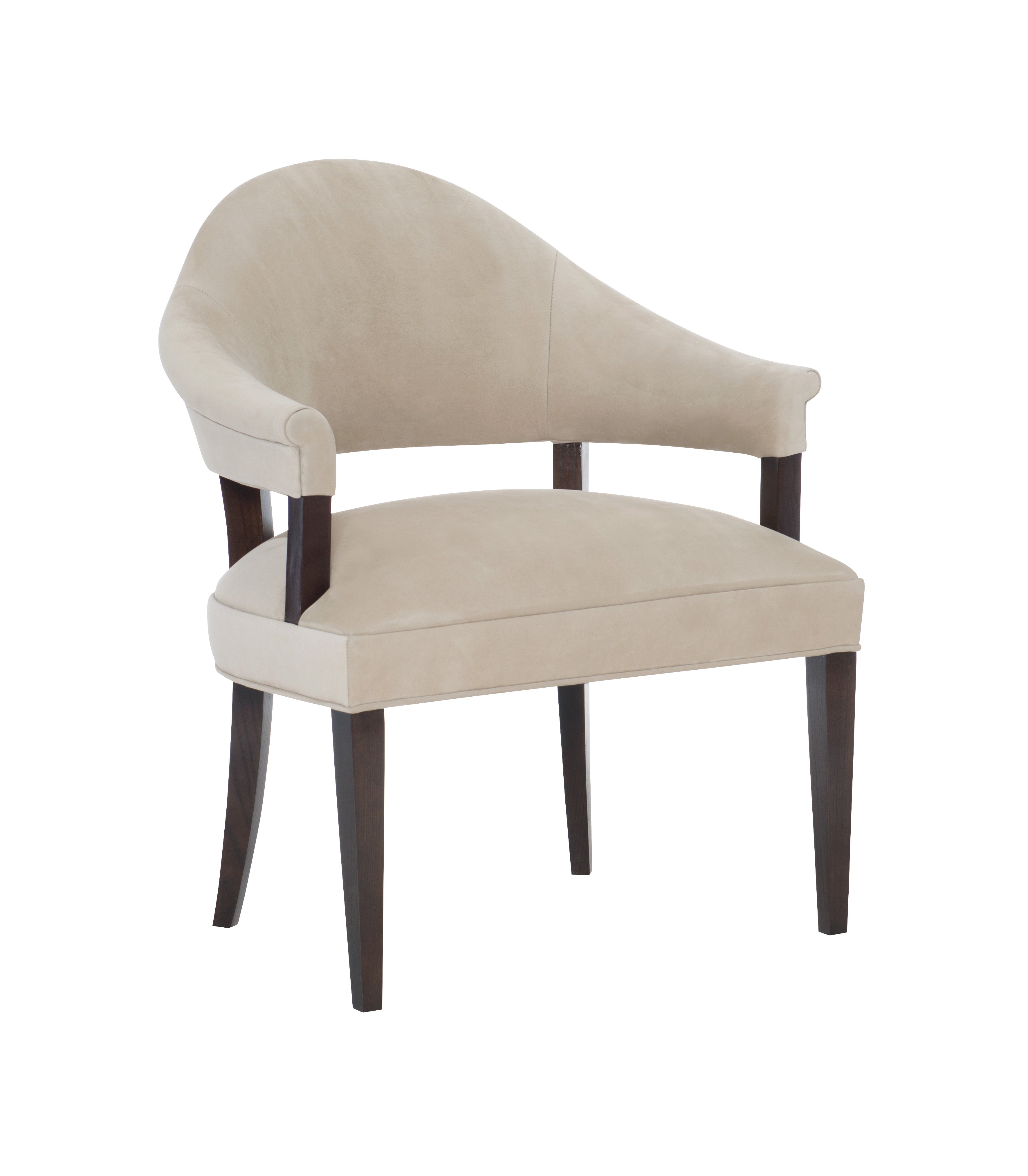 Spoon Back Dining Arm Chair – Dining Chairs by Hickory Chair | Sutter & Vale