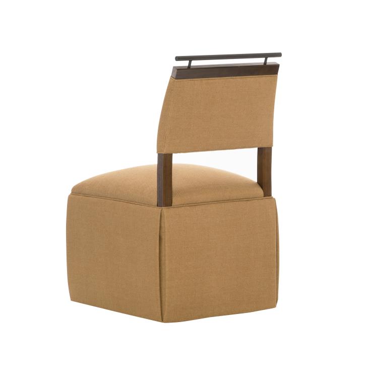 Taperback Dining Side Chair With Handle