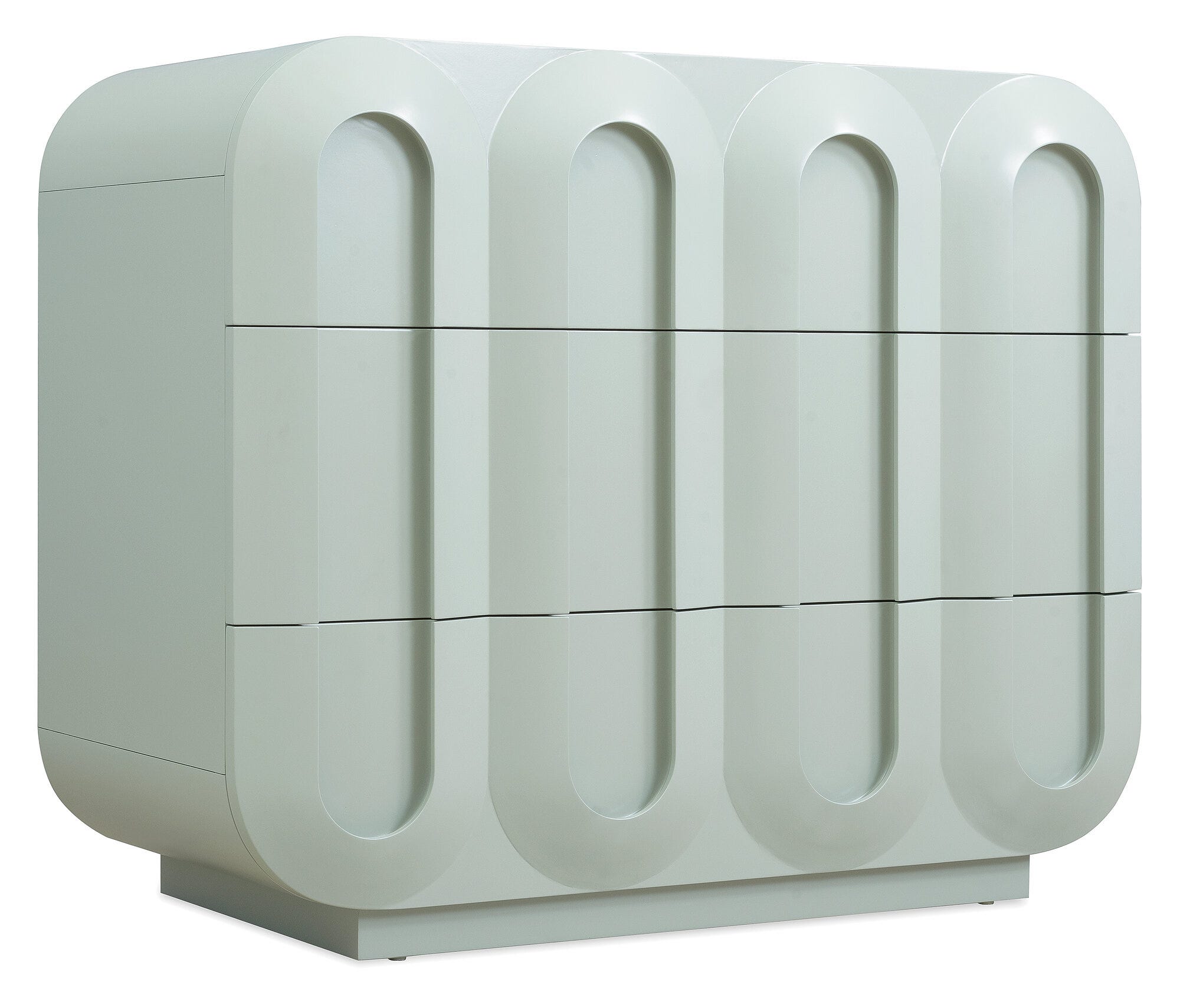 Commerce and Market Groove Three-Drawer Chest