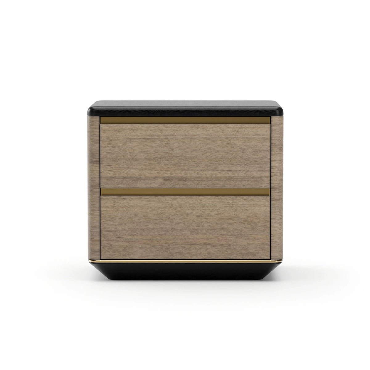 Madera Plinth Nighstand - Chocolate
