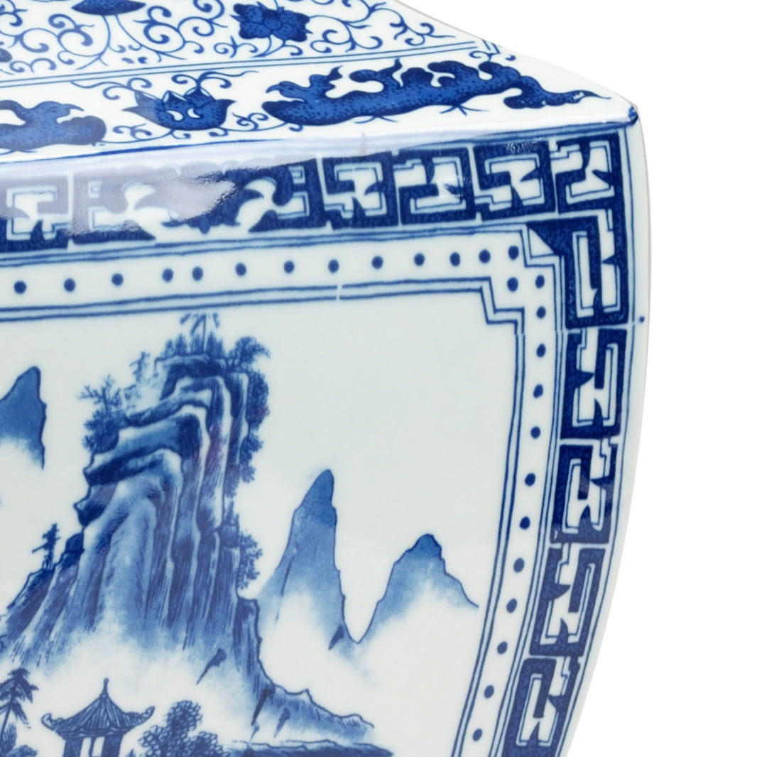 Ming Vase In Panel