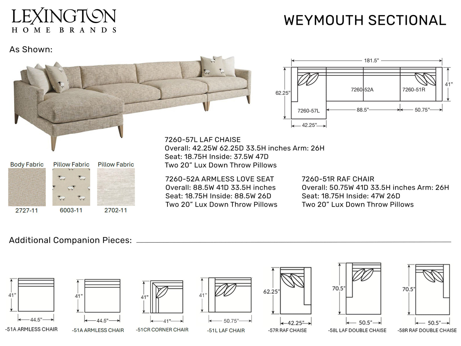 Weymouth Laf Chair