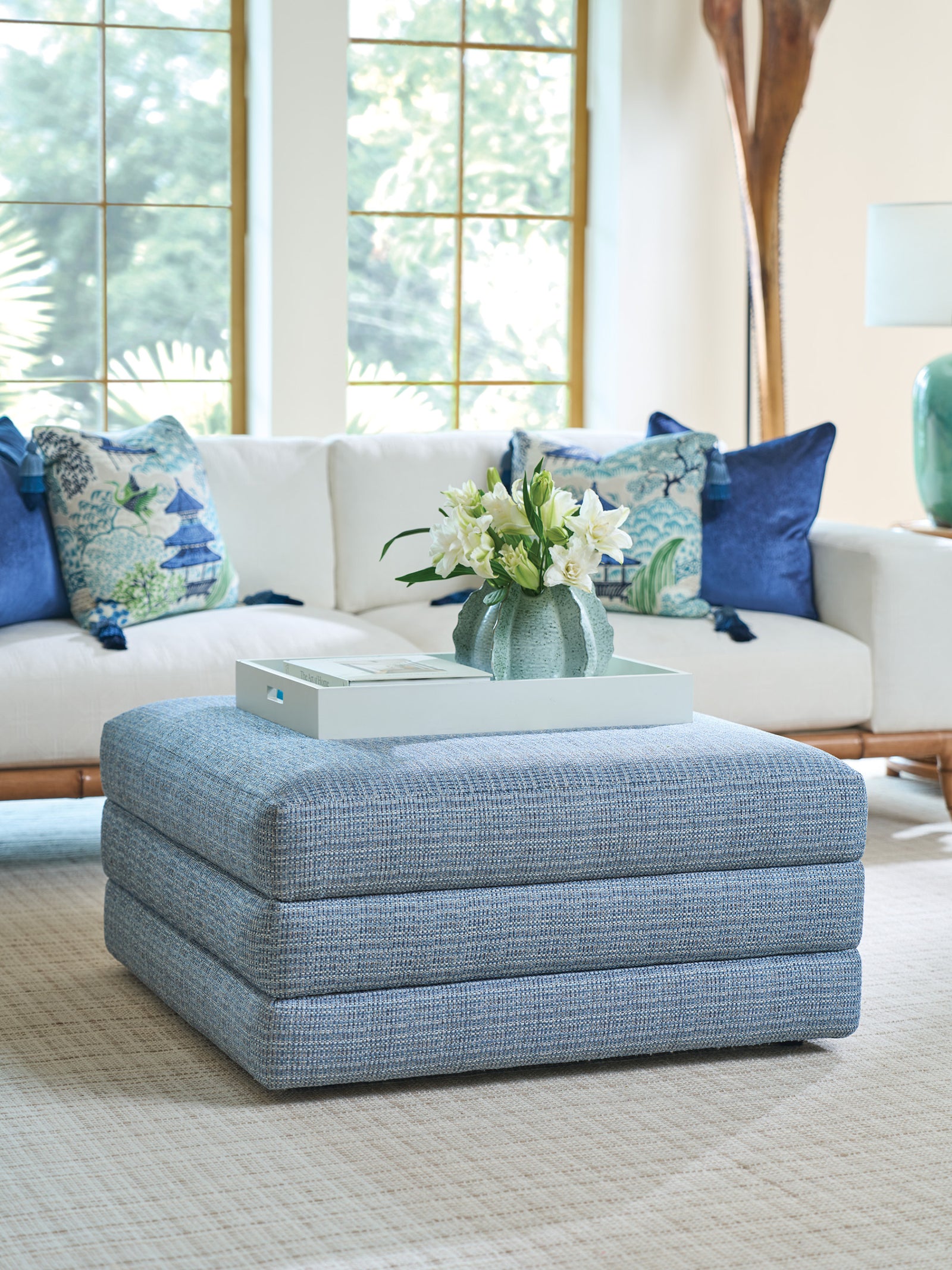 Brickell Ottoman