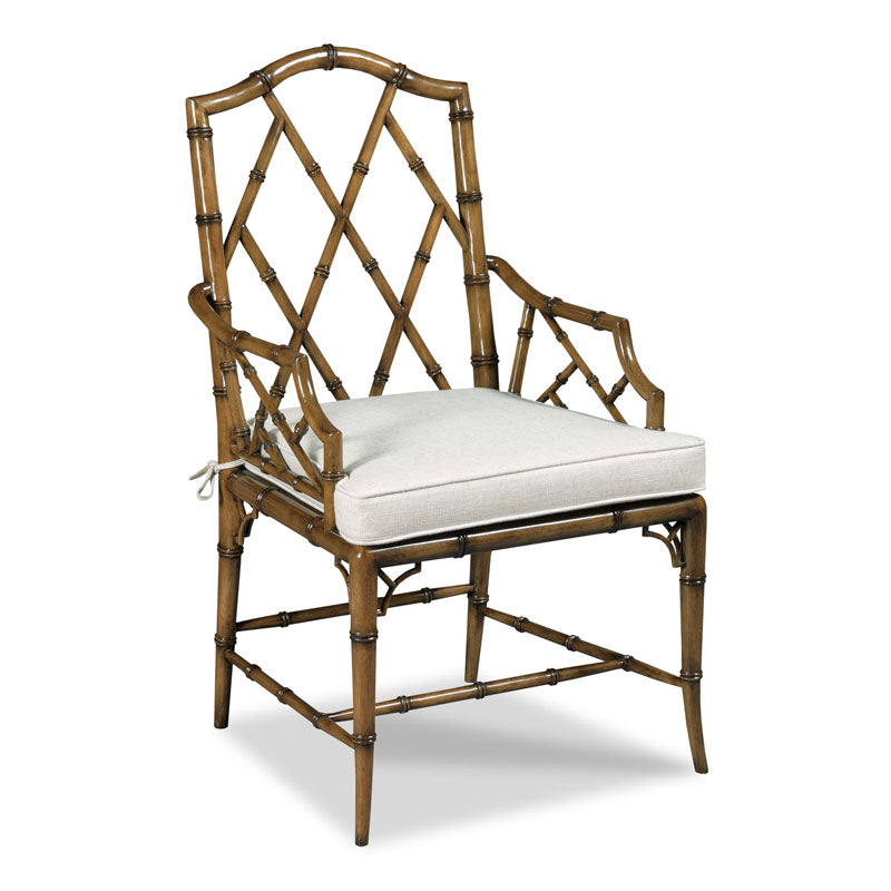 Faux Bamboo Side Chair