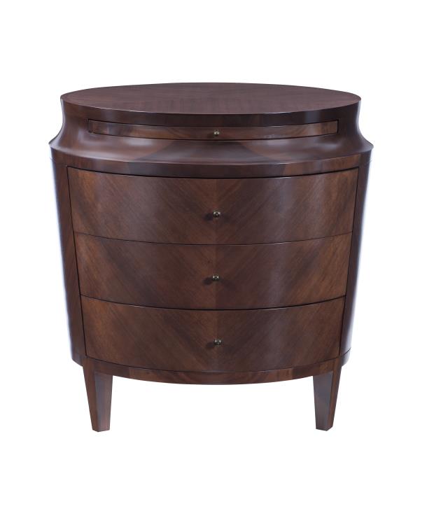 Scalloped Side Table / Nightstand
