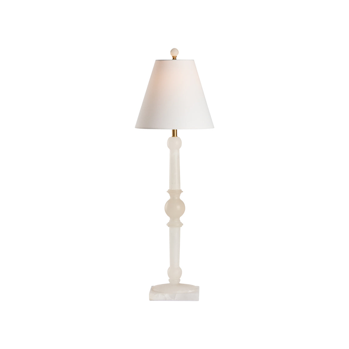 City Lights Alabaster Lamp in Natural White / Alabaster - Chelsea House