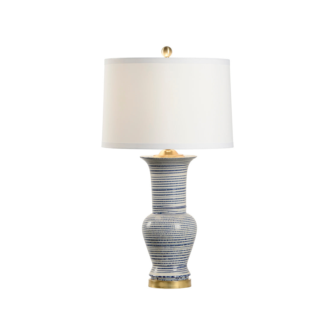 Beehive Urn Lamp in 32.5 / Ceramic/Porcelain - Chelsea House