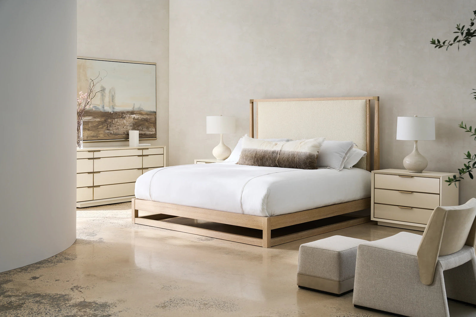 Pinstripe Uph Bed Light - Kg