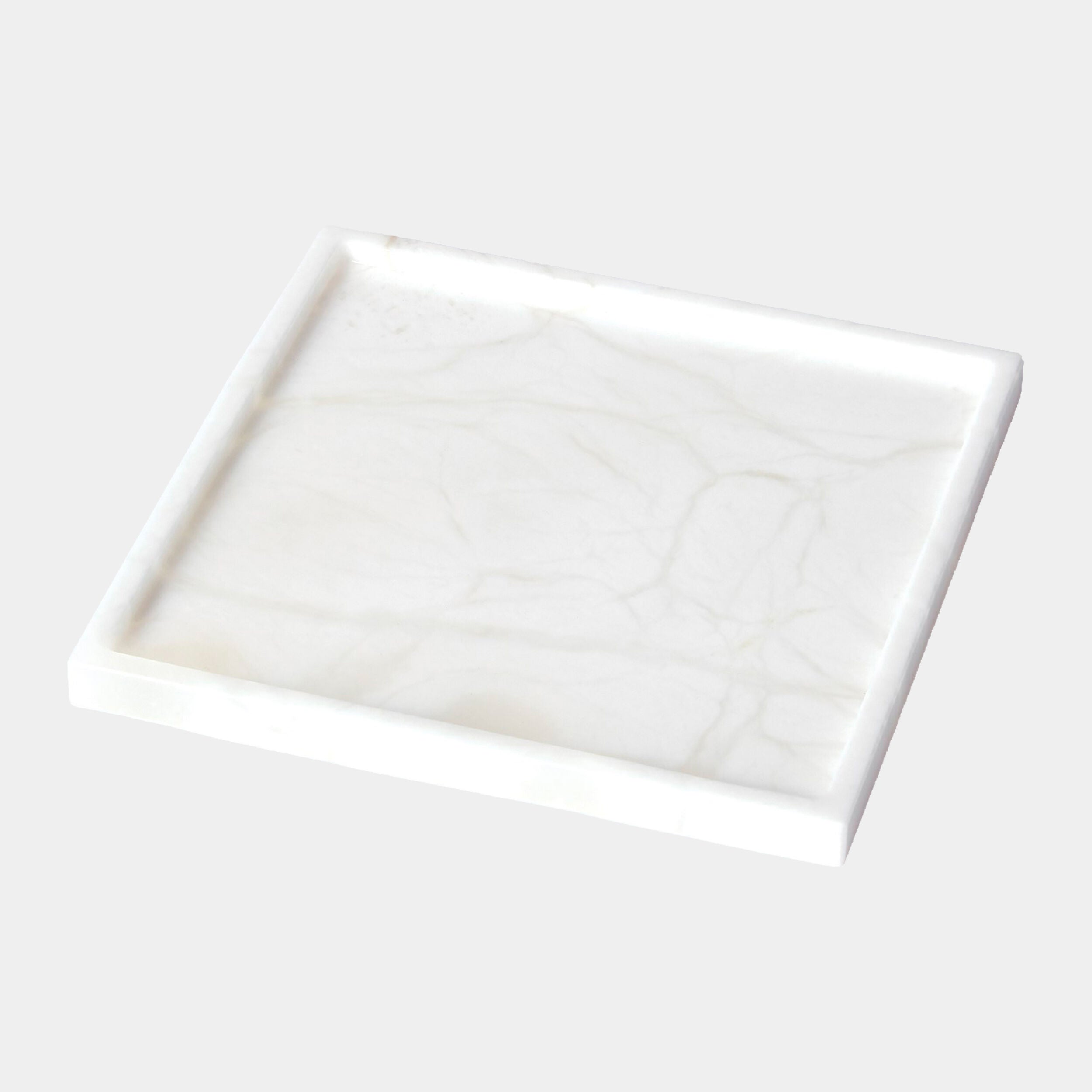 Luca Square Plateau-Alabaster
