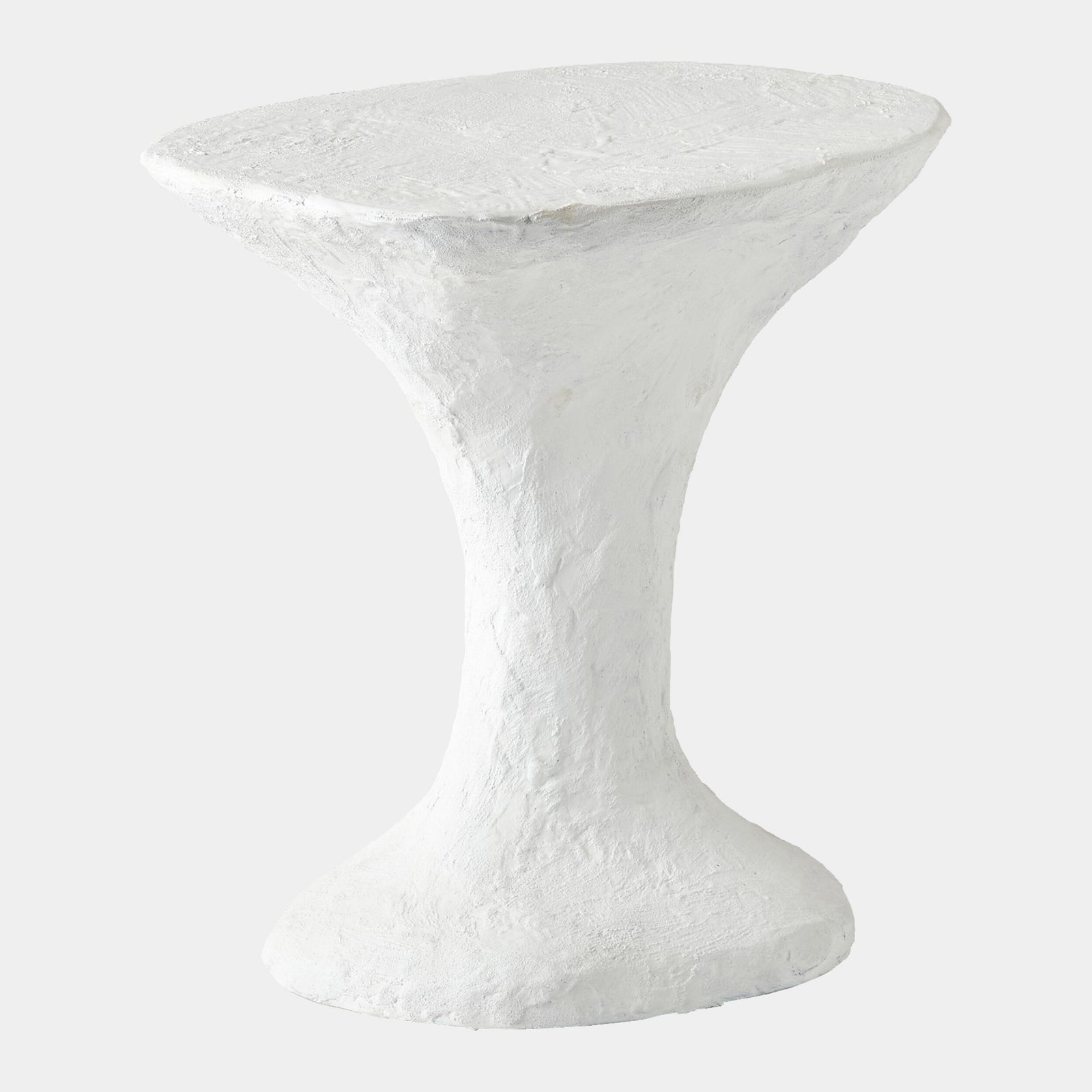 Primitive Accent Table-Soft White