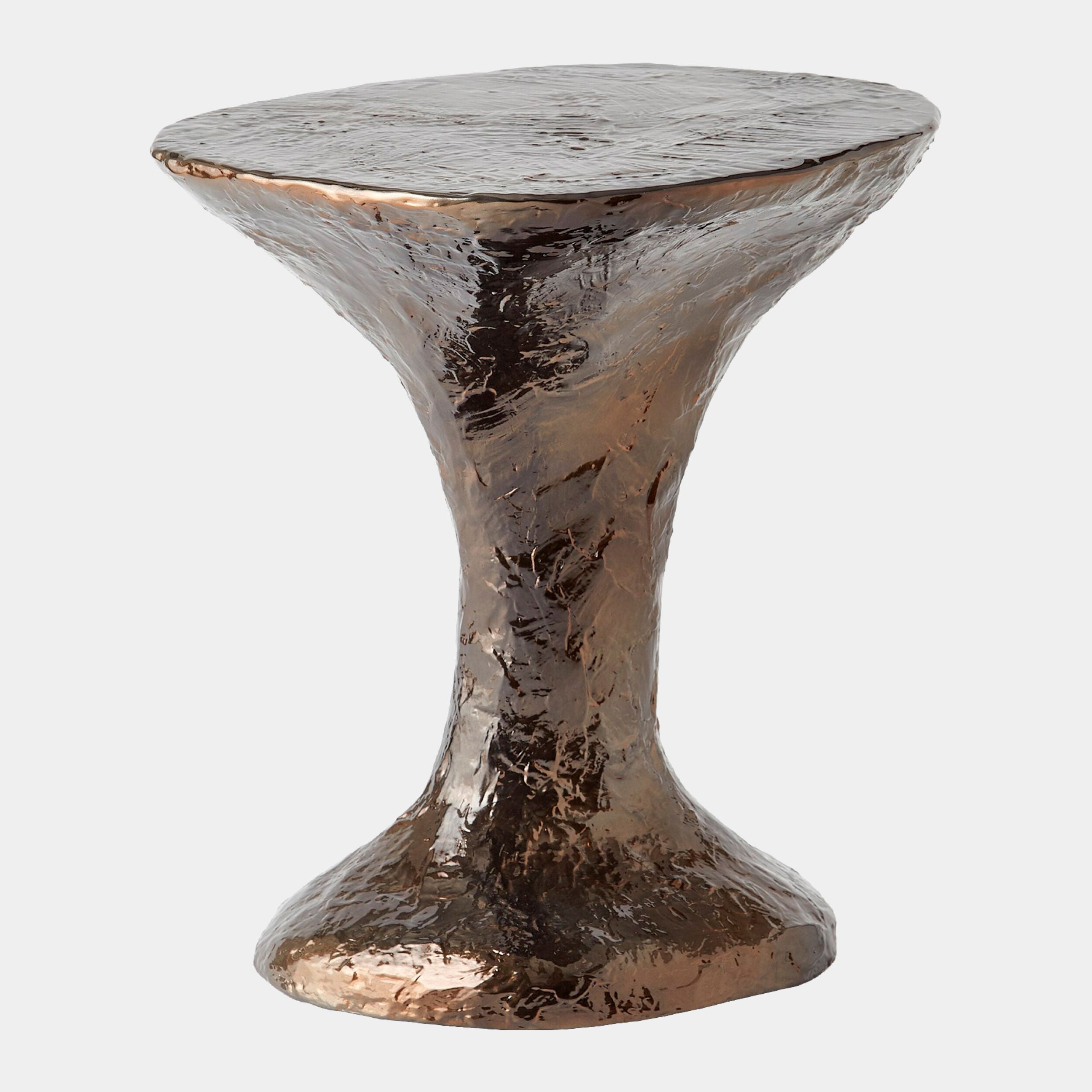 Primitive Accent Table-Reactive Bronze