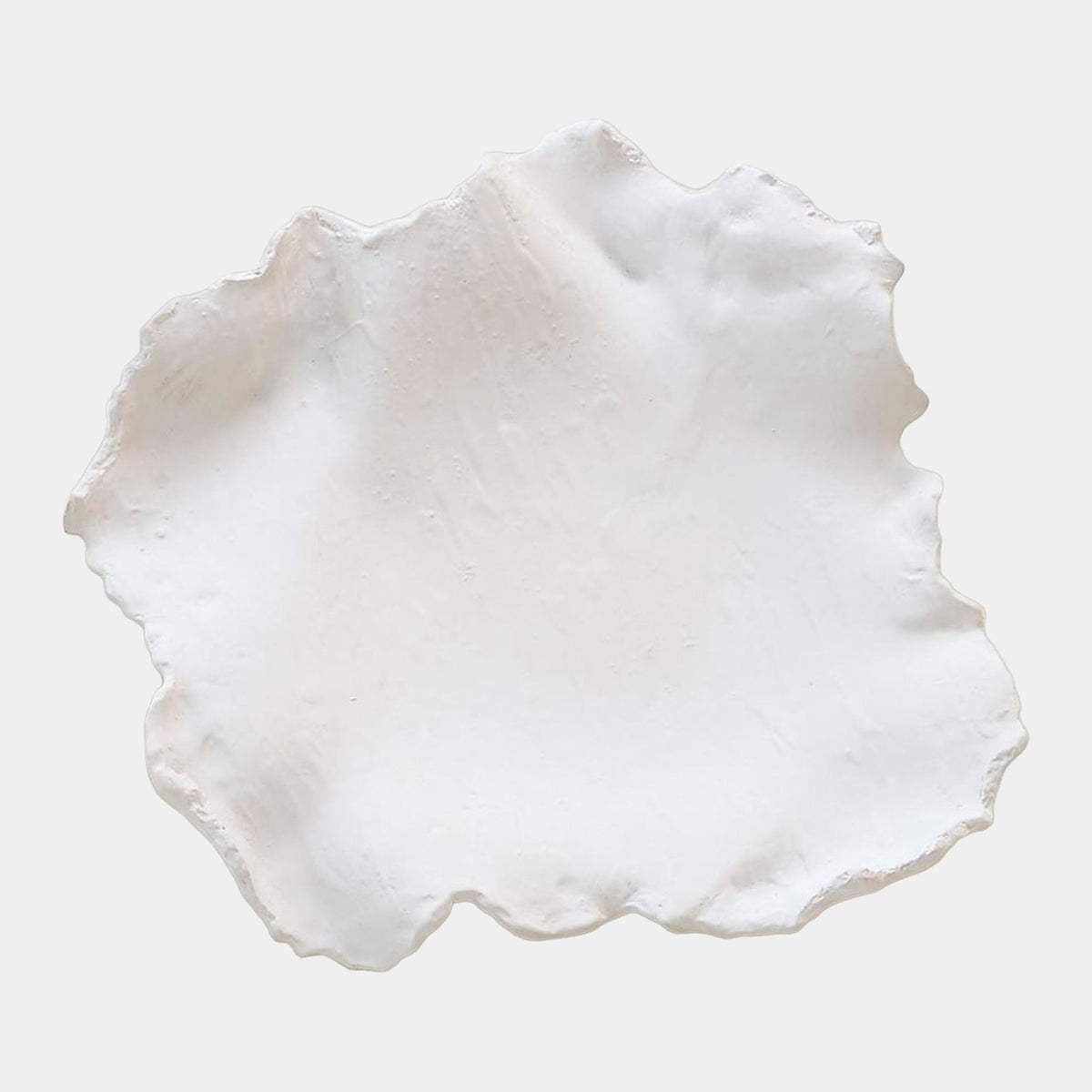 Maitake Wall Decor-Curled-Soft White