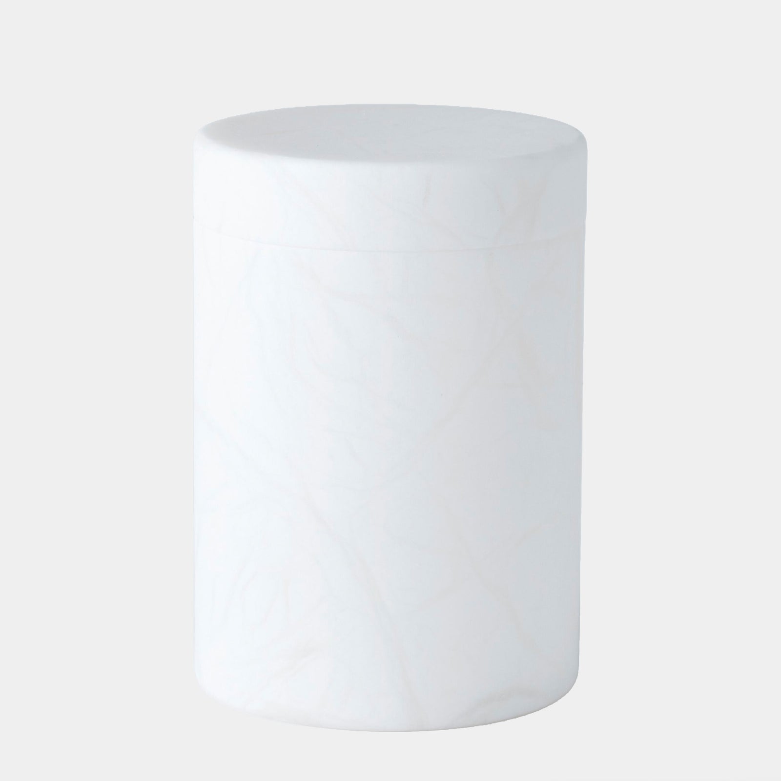 Cilindro Alabaster Box-White