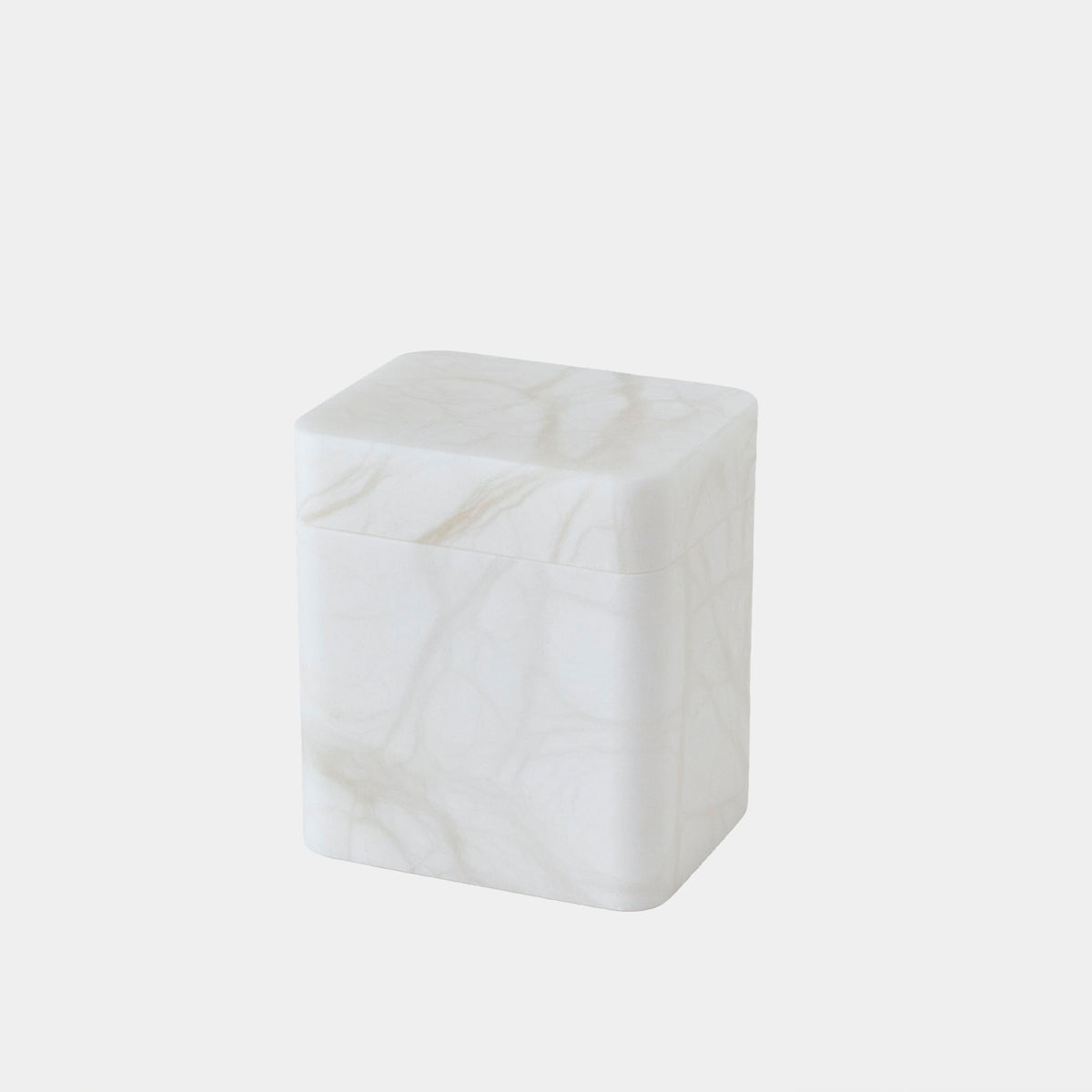 Raggio Alabaster Box-White-Med