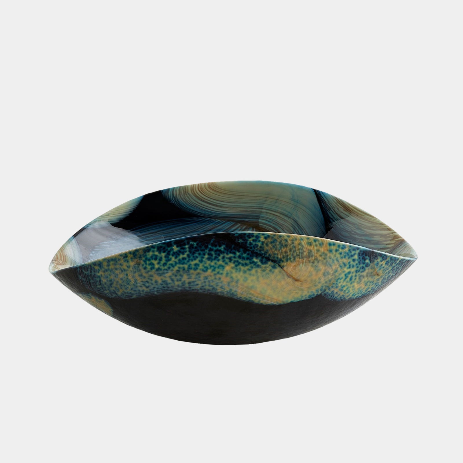 Swoon Bowl-Black/Beige