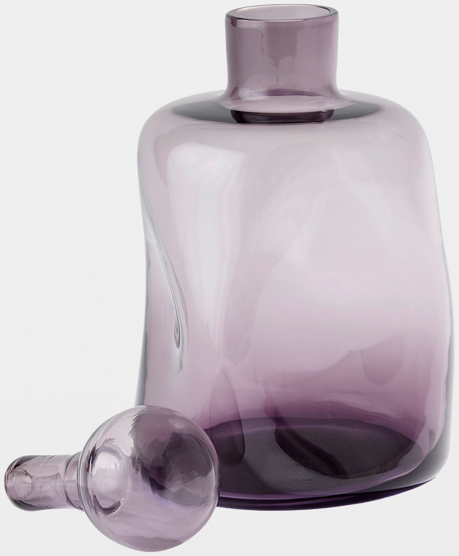 Pinched Decanter-Purple