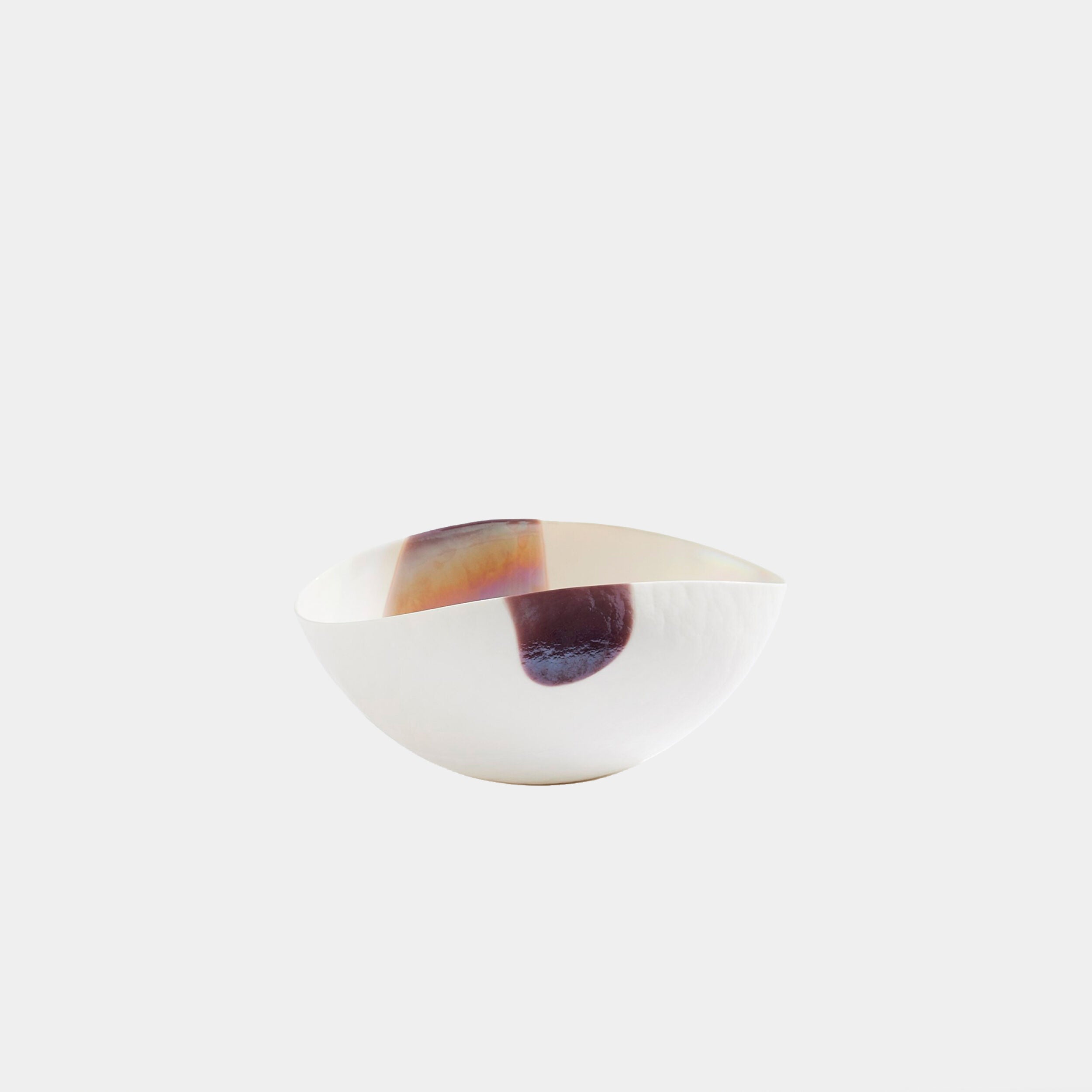 Mirabelle Bowl-Ivory/Plum-Sm