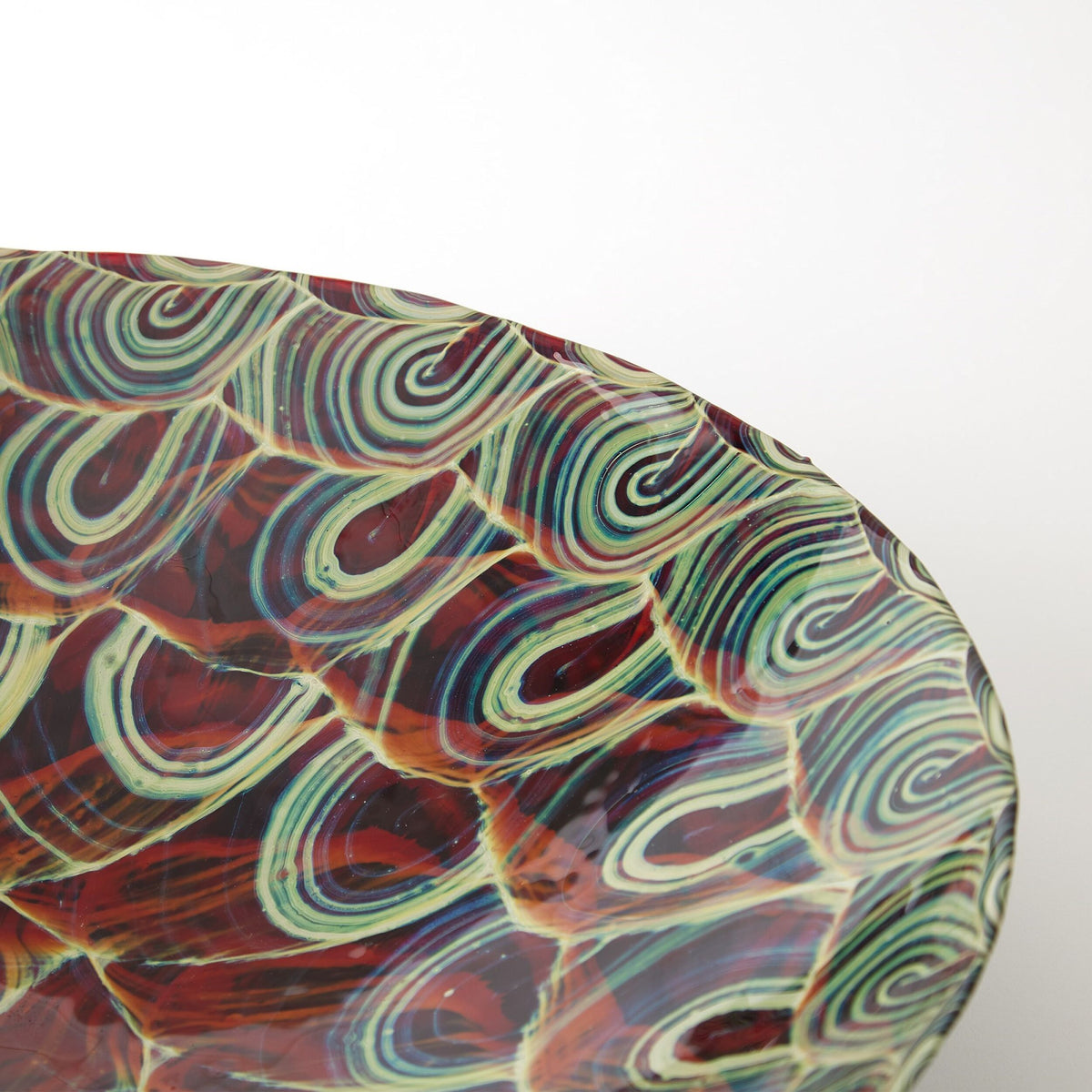 Kaleidoscope Centerpiece-Plum