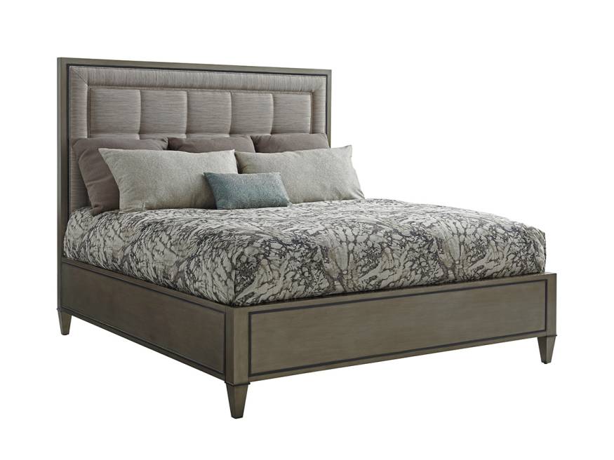 St. Tropez Custom Upholstered Panel Headboard 6/6 King