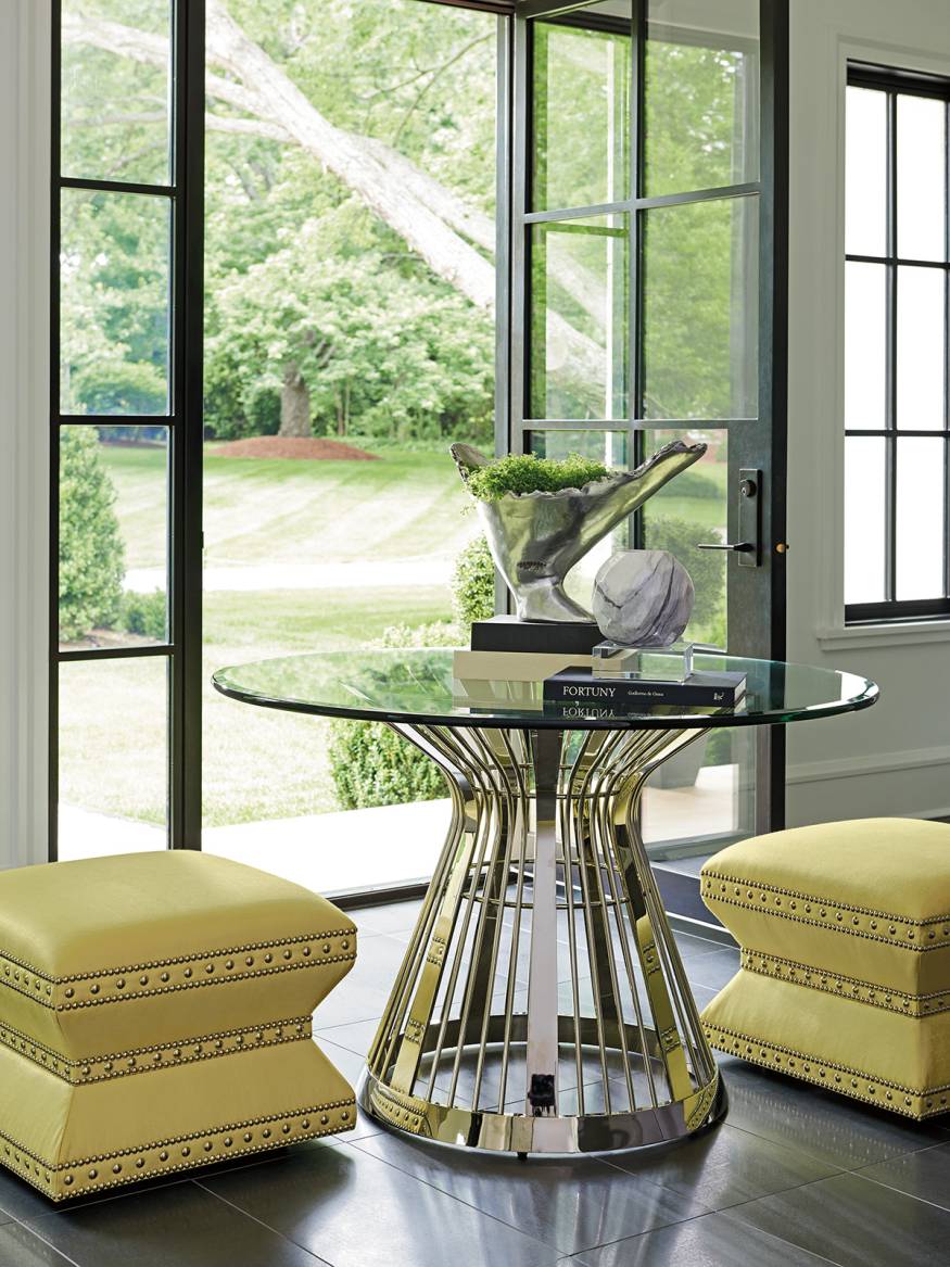 Riviera Stainless Dining Table Base
