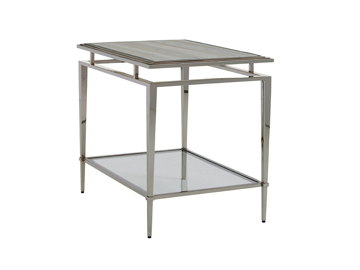Athene End Table Stone Top