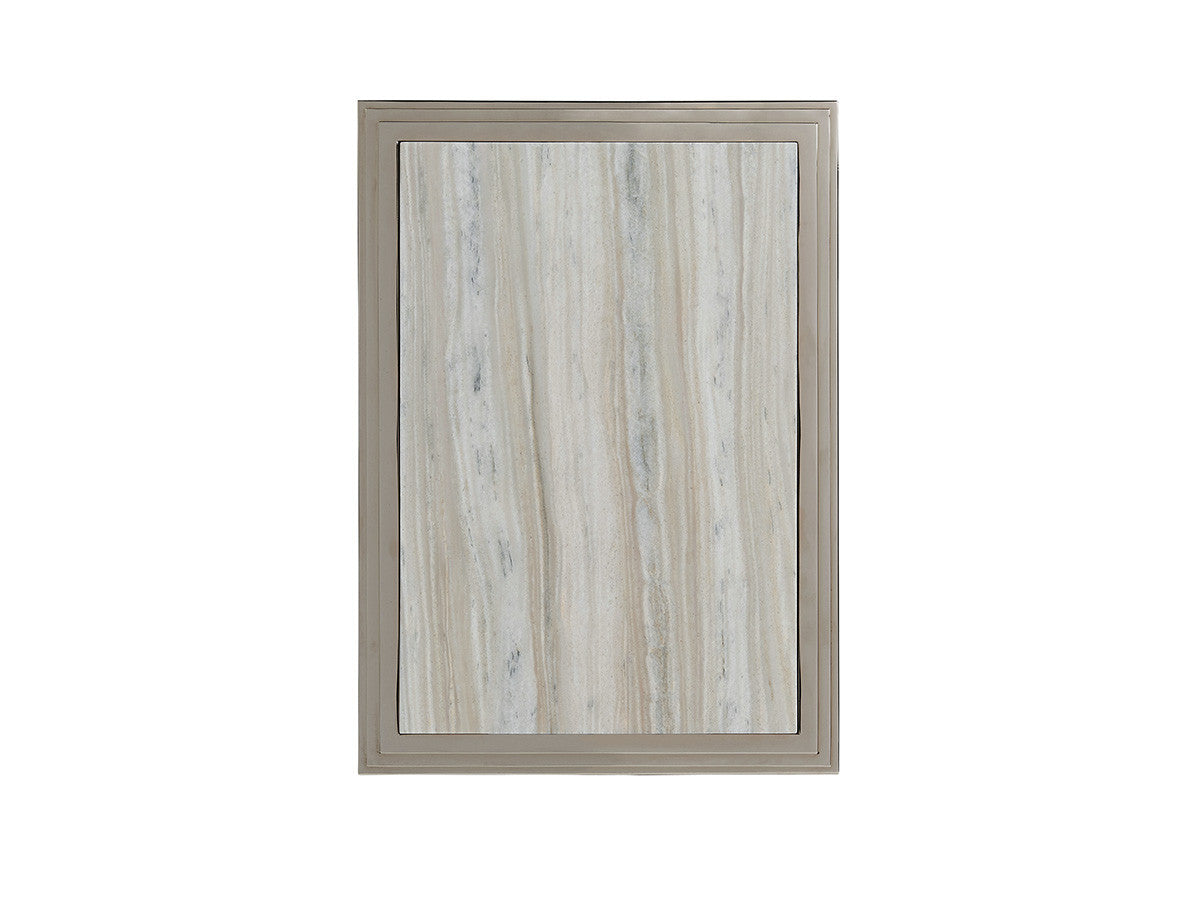 Athene End Table Stone Top