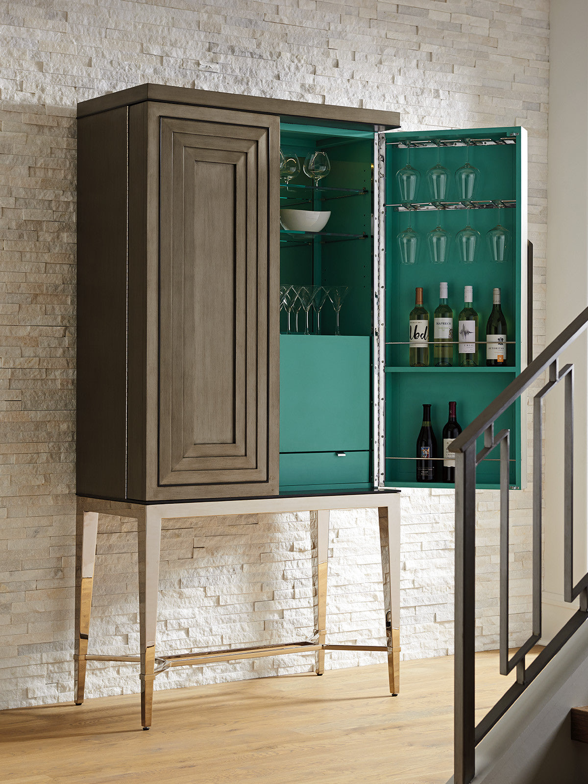 Cheval Bar Cabinet Deck